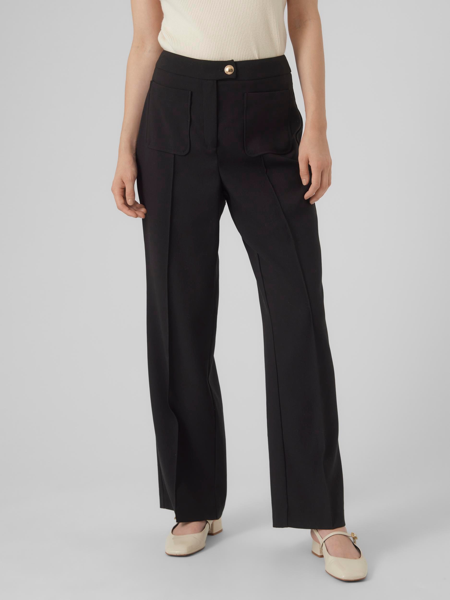 Vero Moda Anzughose »VMGECINA HW WIDE PANTS TLR WVN BTQ« von Vero Moda