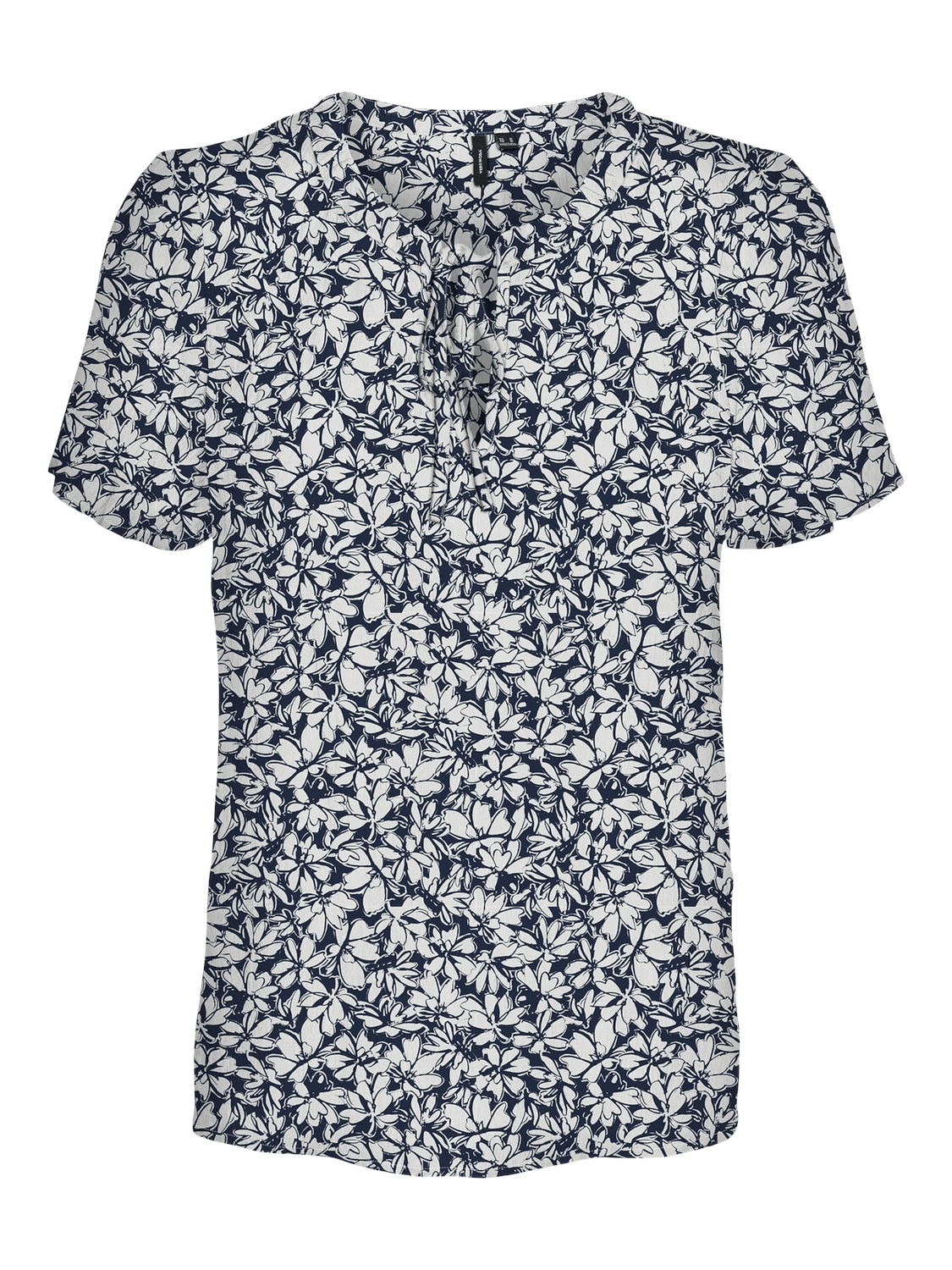 Vero Moda Blusenshirt »VMMENNY STRING SS TOP WVN GA« von Vero Moda