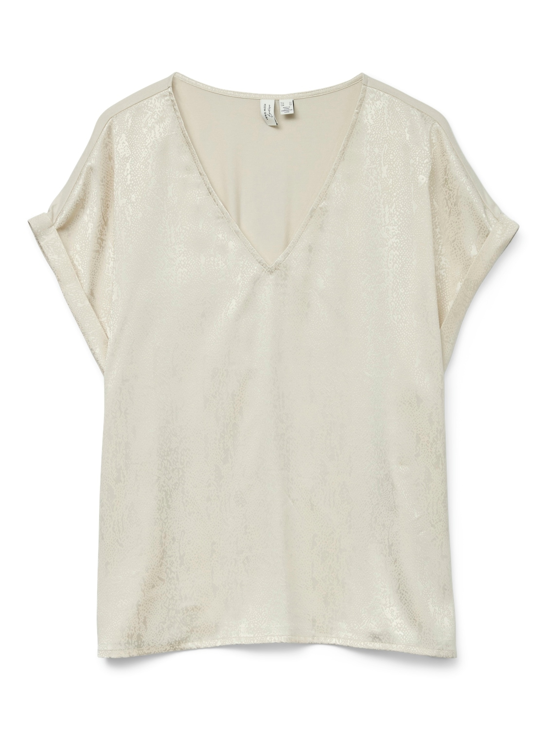 Vero Moda Blusentop »VMBALIA S/S V-NECK T-SHIRT WVN BTQ GA« Vero Moda Blusentop »VMBALIA S/S V-NECK T-SHIRT WVN BTQ GA« von Vero Moda