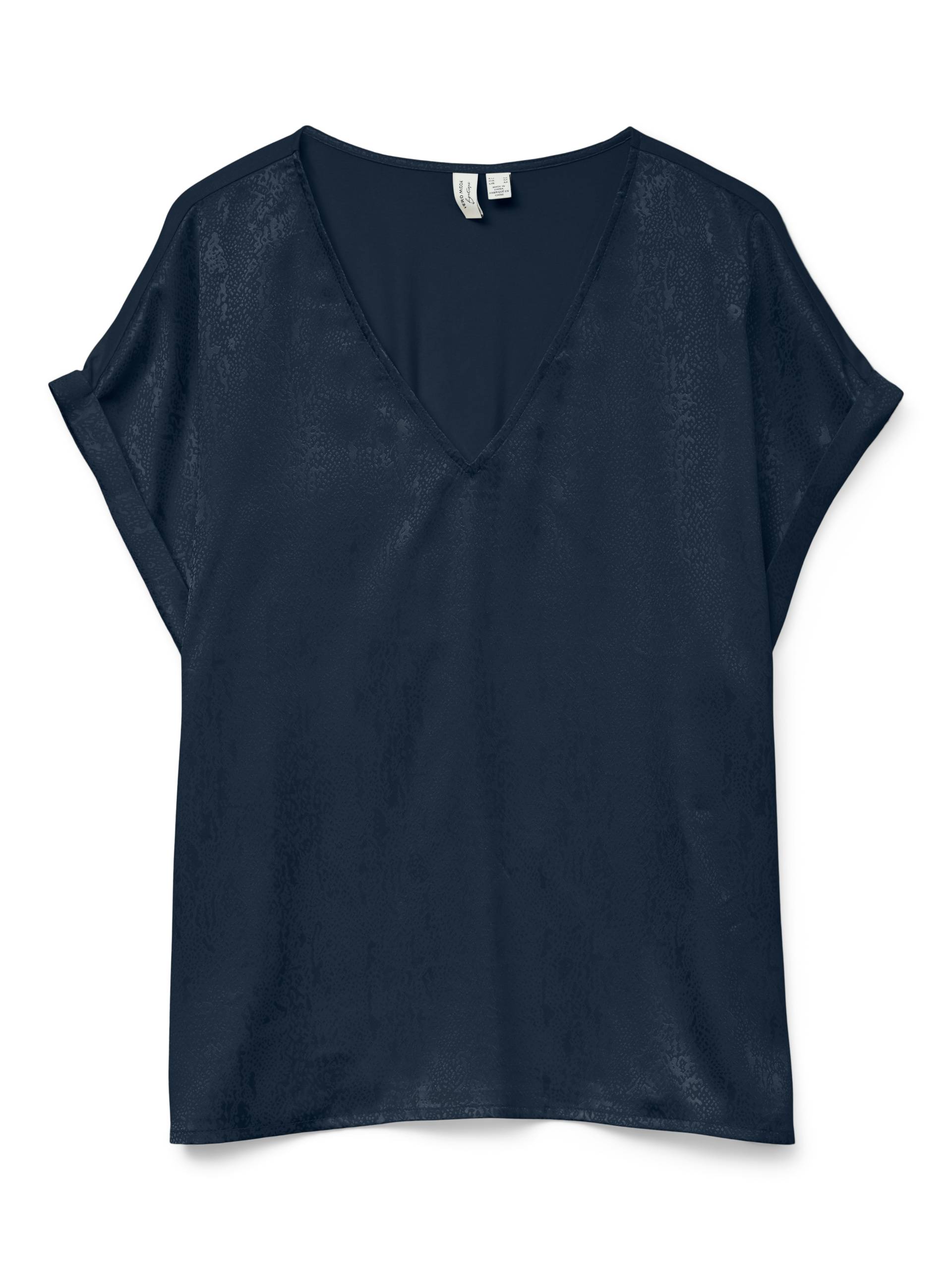 Vero Moda Blusentop »VMBALIA S/S V-NECK T-SHIRT WVN BTQ GA« Vero Moda Blusentop »VMBALIA S/S V-NECK T-SHIRT WVN BTQ GA« von Vero Moda