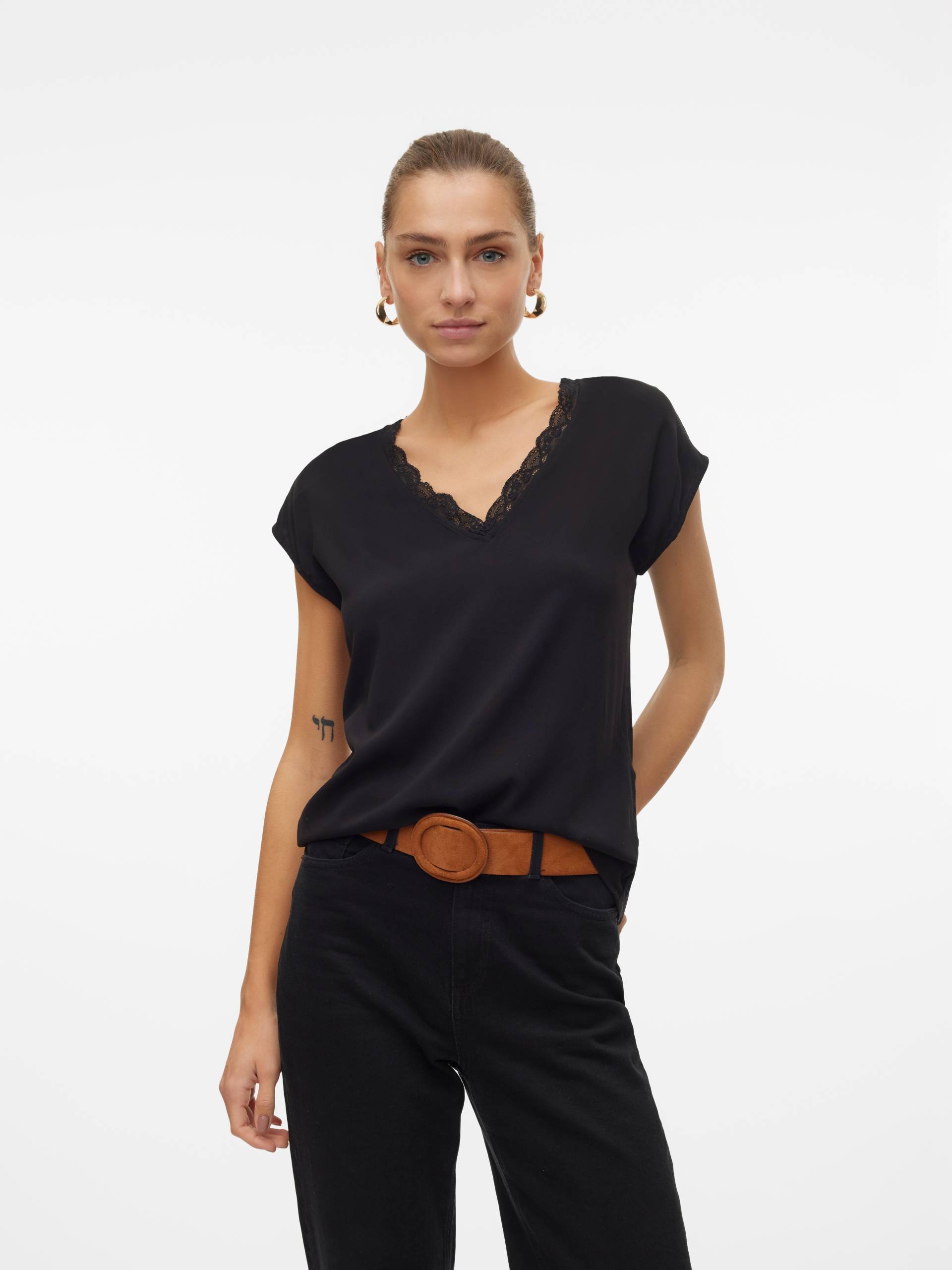 Vero Moda Blusentop »VMBELLA SL LACE TOP WVN GA NOOS« Vero Moda Blusentop »VMBELLA SL LACE TOP WVN GA NOOS« von Vero Moda