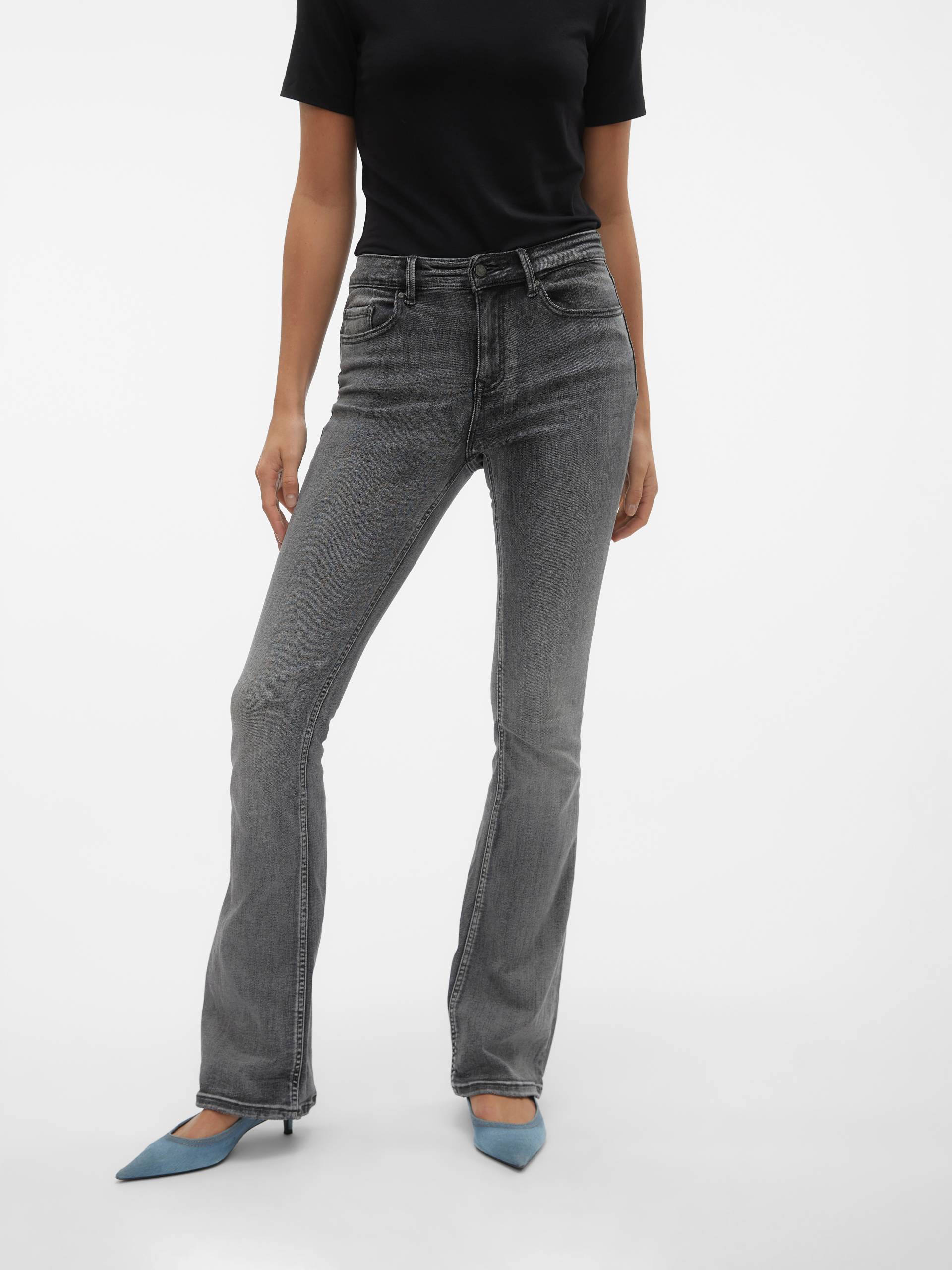 Vero Moda Bootcut-Jeans »VMFLASH MR FLARED JEANS LI213 GA NOOS« Vero Moda Bootcut-Jeans »VMFLASH MR FLARED JEANS LI213 GA NOOS« von Vero Moda