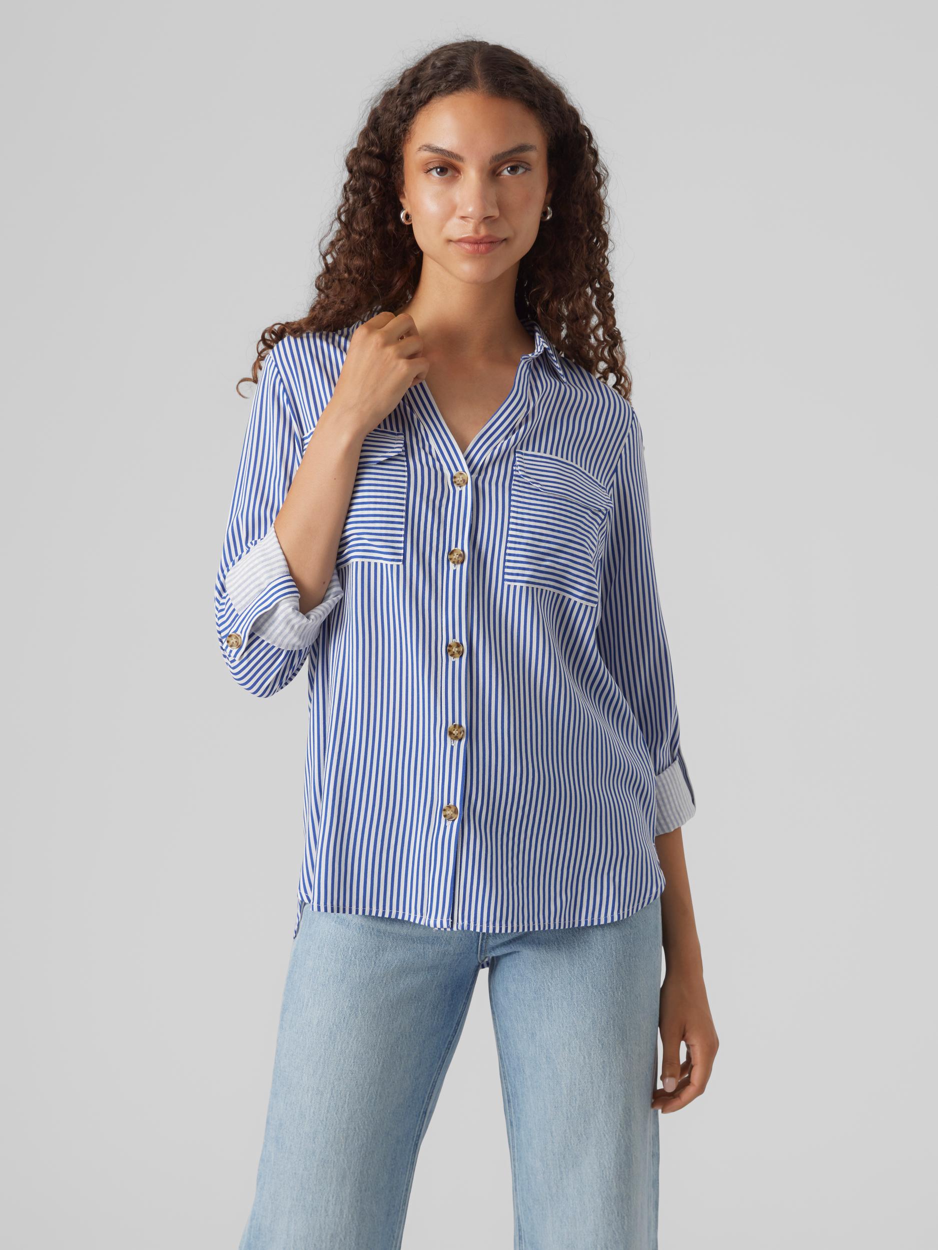 Vero Moda Hemdbluse »VMBUMPY L/S SHIRT NEW WVN GA NOOS« Vero Moda Hemdbluse »VMBUMPY L/S SHIRT NEW WVN GA NOOS« von Vero Moda