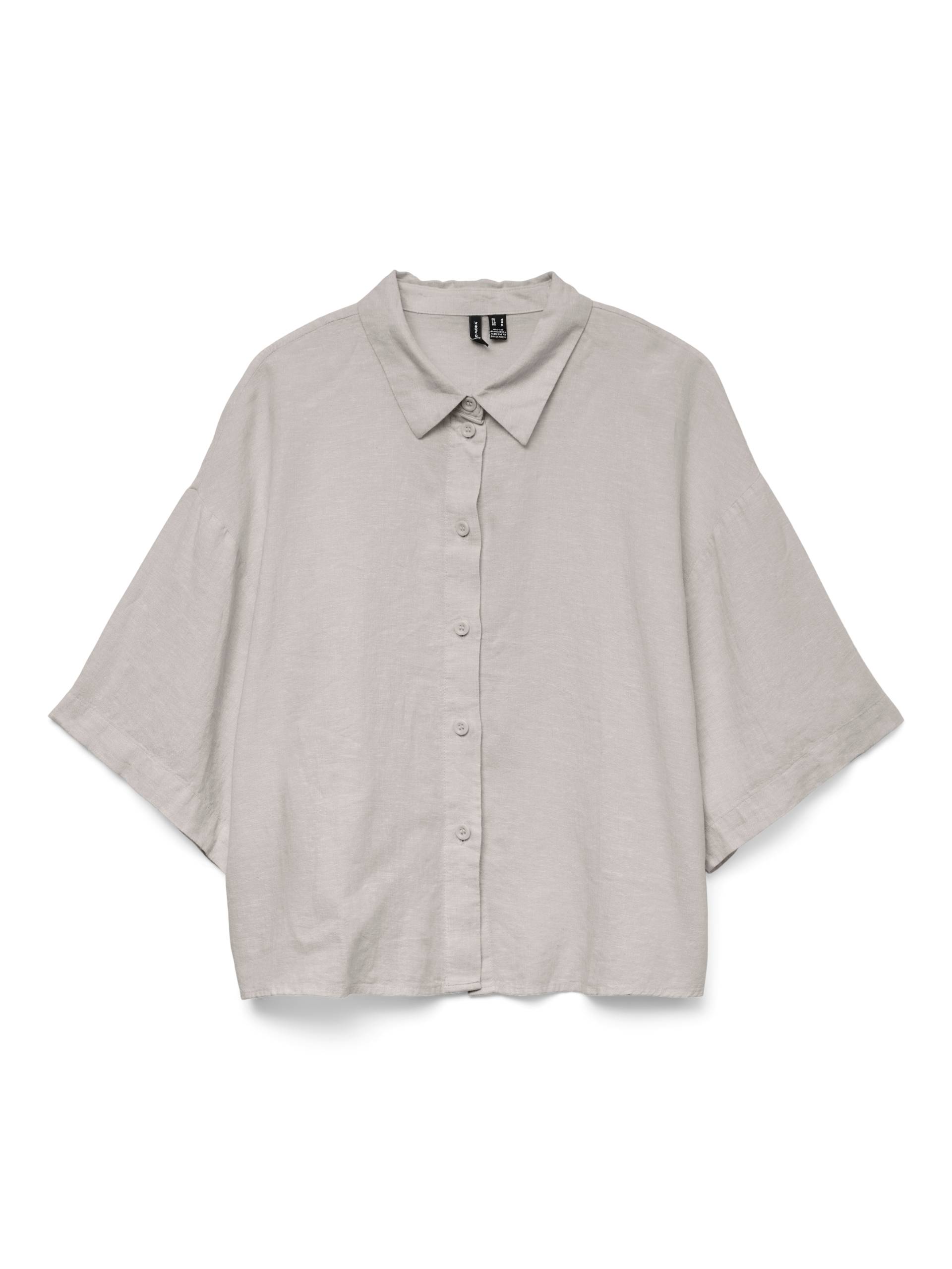 Vero Moda Hemdbluse »VMLINN LINEN 2/4 SHORT SHIRT WVN NOOS« Vero Moda Hemdbluse »VMLINN LINEN 2/4 SHORT SHIRT WVN NOOS« von Vero Moda