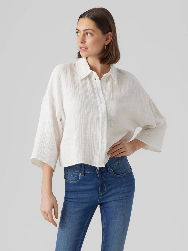 Vero Moda Hemdbluse »VMNATALI CROP SHIRT WVN NOOS« von Vero Moda