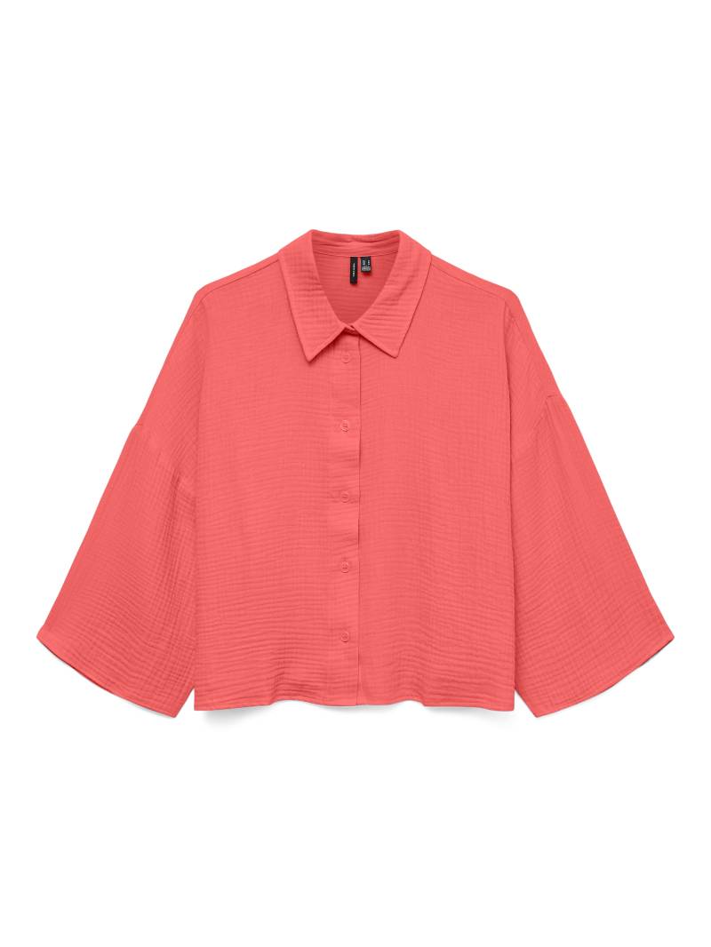 Vero Moda Hemdbluse »VMNATALI CROP SHIRT WVN NOOS« von Vero Moda