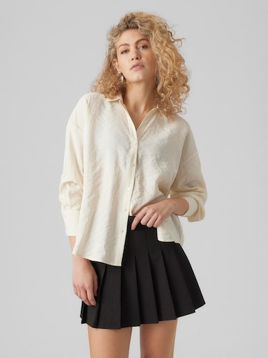 Vero Moda Hemdbluse »VMQUEENY LS OVERSIZE SHIRT WVN GA NOOS« von Vero Moda