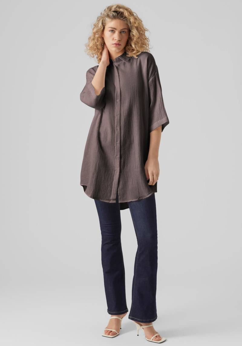 Vero Moda Hemdblusenkleid »VMNATALI 3/4 LONG OVERSHIRT NOOS« von Vero Moda