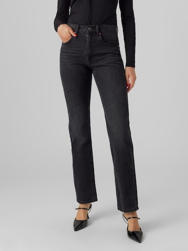 Vero Moda High-waist-Jeans »VMHAILEY HR STRAIGHT DNM JNS LI131 NOOS« von Vero Moda