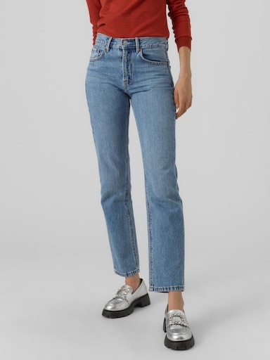 Vero Moda High-waist-Jeans »VMHAILEY HR STRAIGHT DNM JNS LI3107 NOOS« von Vero Moda