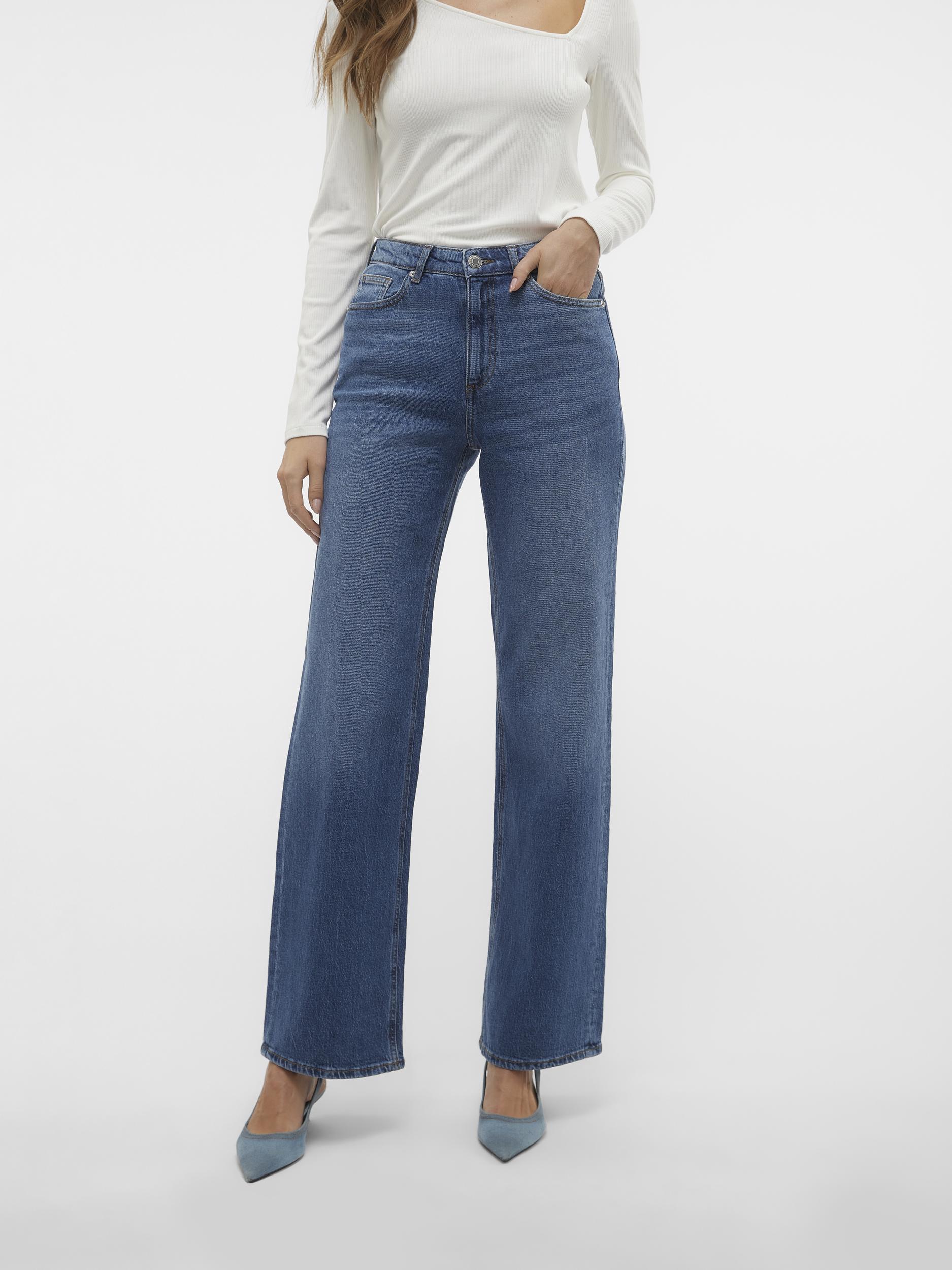 Vero Moda High-waist-Jeans »VMTESSA HR WIDE JEANS RA380 GA NOOS« von Vero Moda