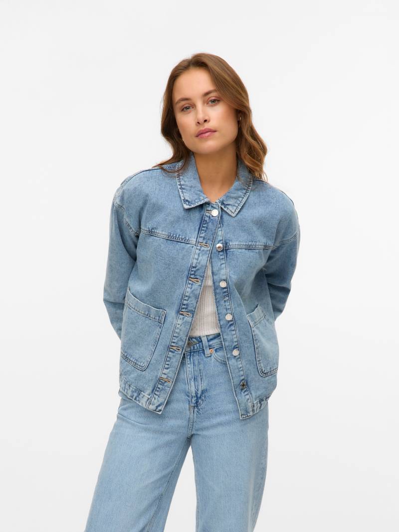 Vero Moda Jeansjacke »VMJAMIE LS DENIM SHACKET MIX NOOS« von Vero Moda