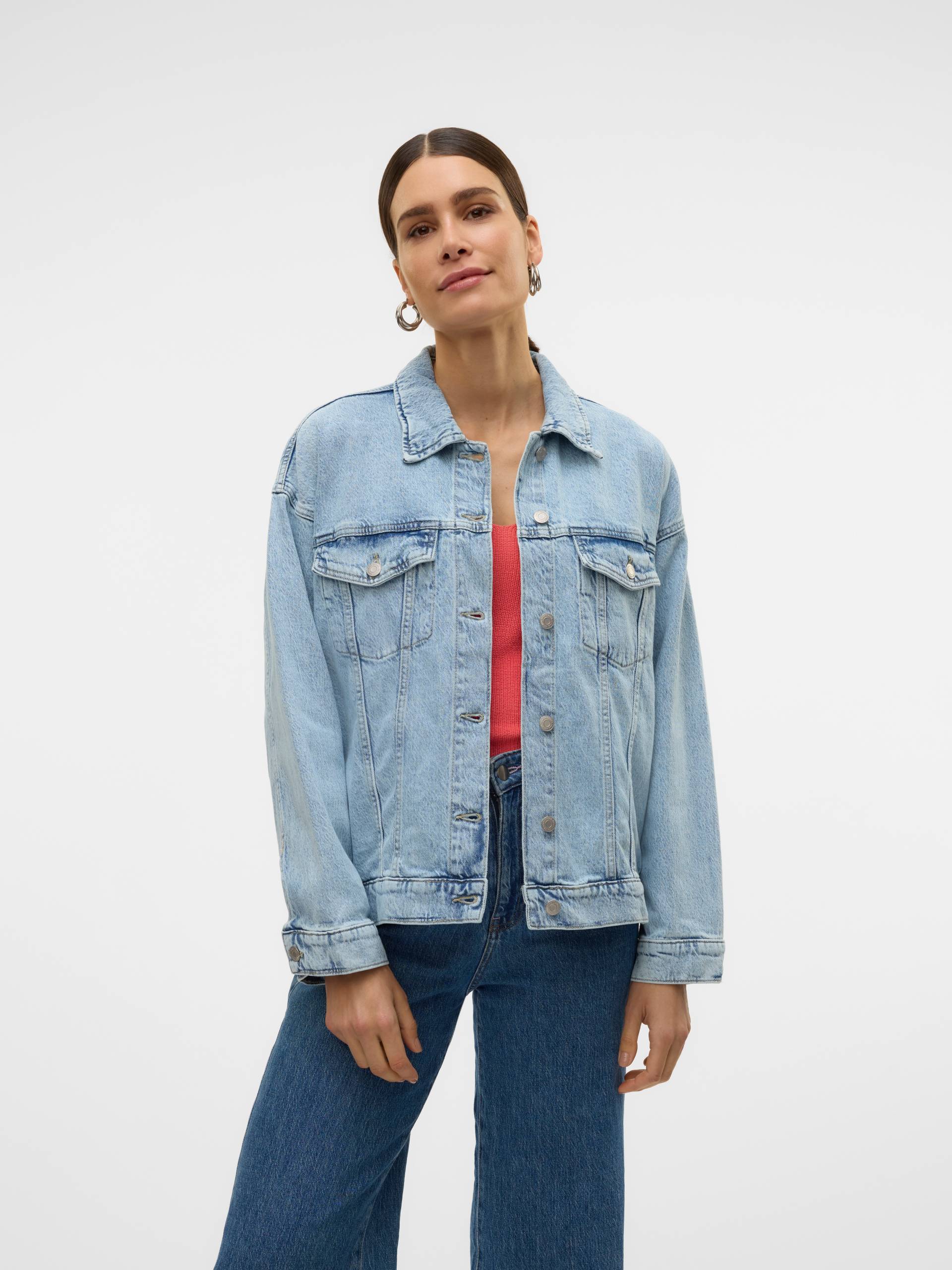 Vero Moda Jeansjacke »VMTESSA LS OVERSIZE DENIM JACKET GA NOOS« Vero Moda Jeansjacke »VMTESSA LS OVERSIZE DENIM JACKET GA NOOS« von Vero Moda