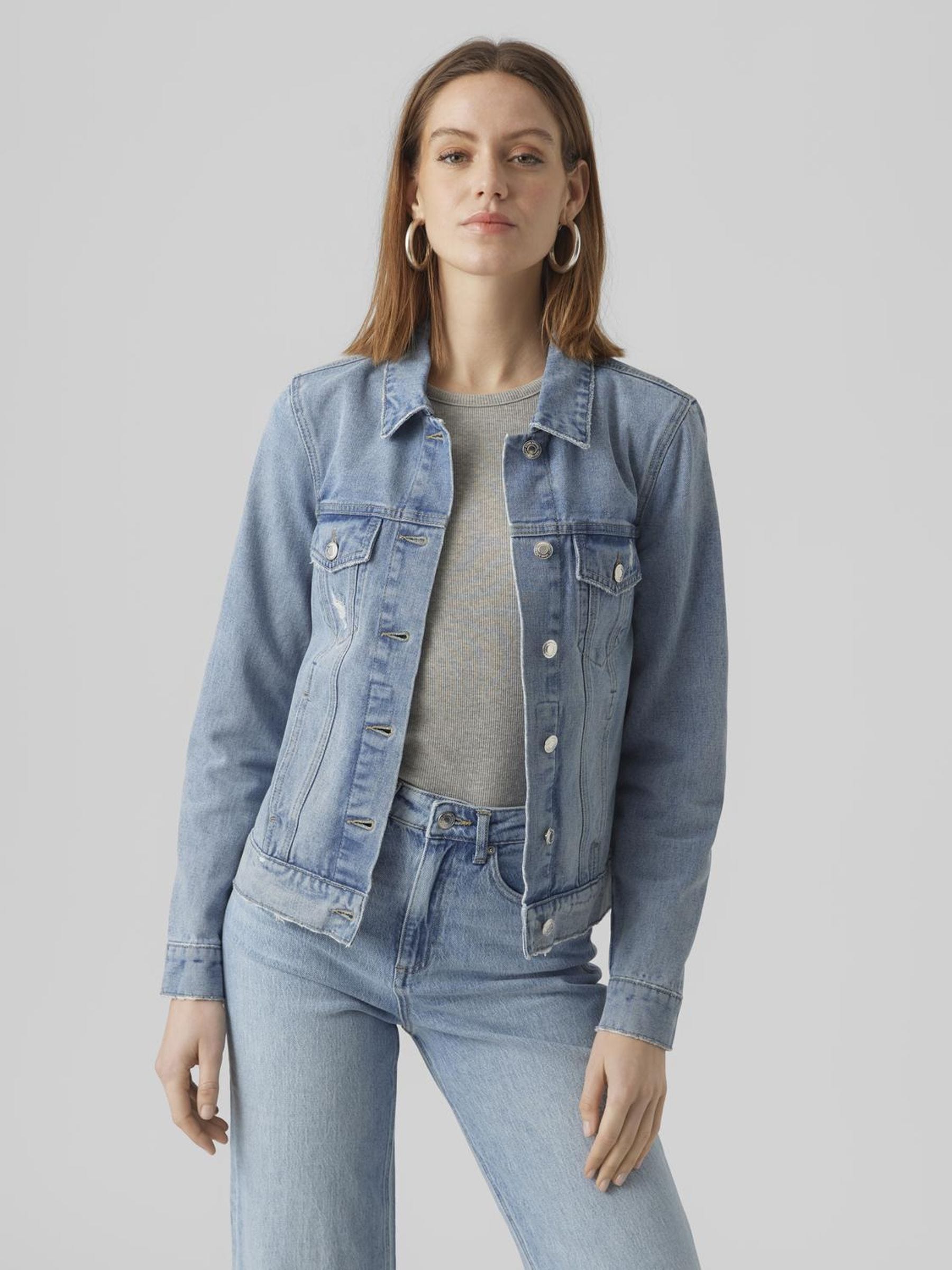 Vero Moda Jeansjacke »VMZORICA LS DENIM JACKET MIX NOOS« von Vero Moda