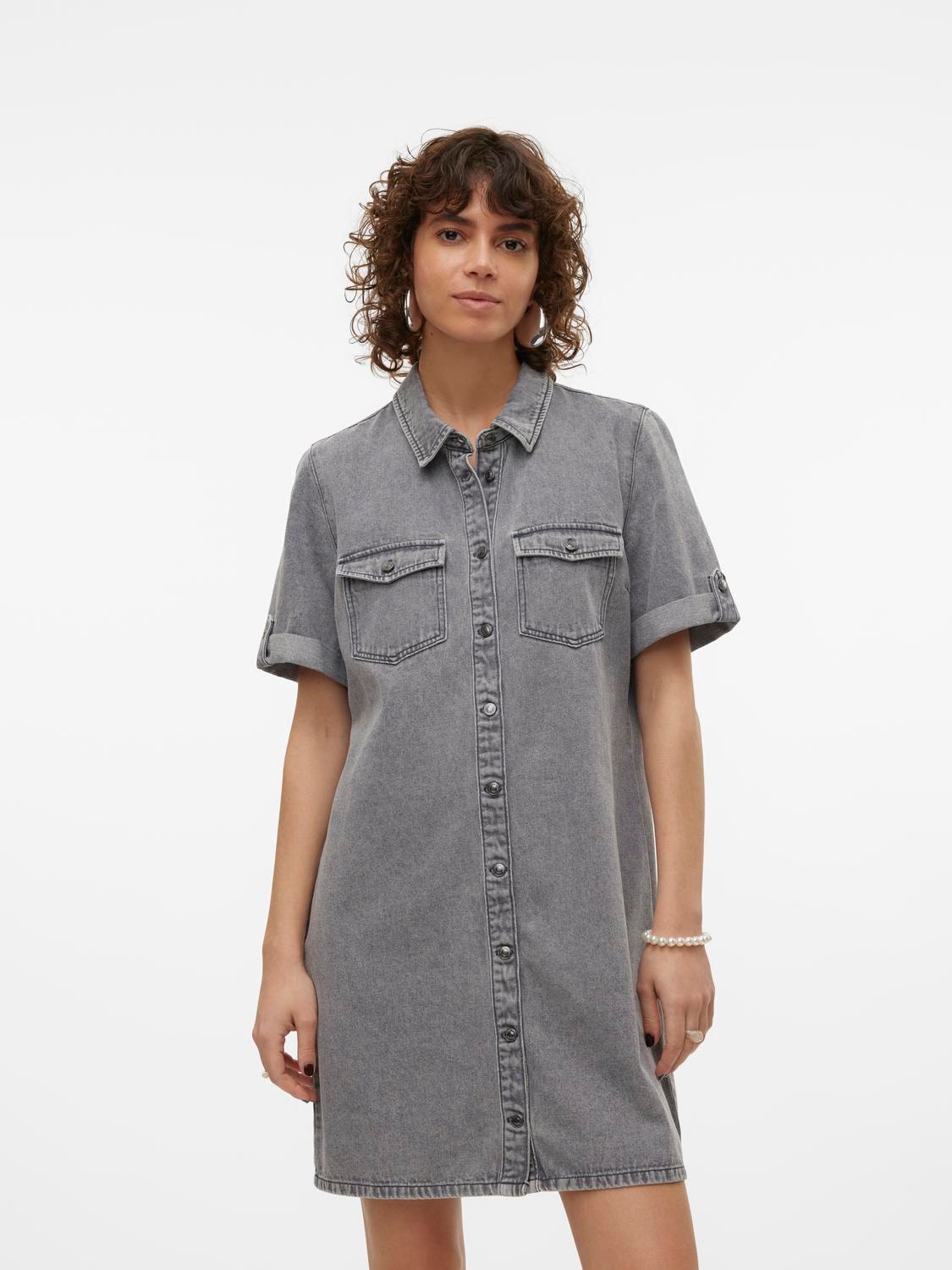 Vero Moda Jeanskleid »VMJENNIE SS SHORT DENIM DRESS NOOS« Vero Moda Jeanskleid »VMJENNIE SS SHORT DENIM DRESS NOOS« von Vero Moda