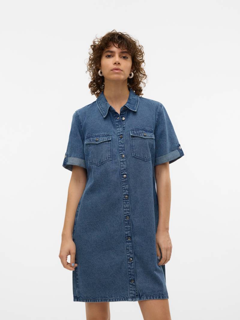 Vero Moda Jeanskleid »VMJENNIE SS SHORT DENIM DRESS NOOS« von Vero Moda