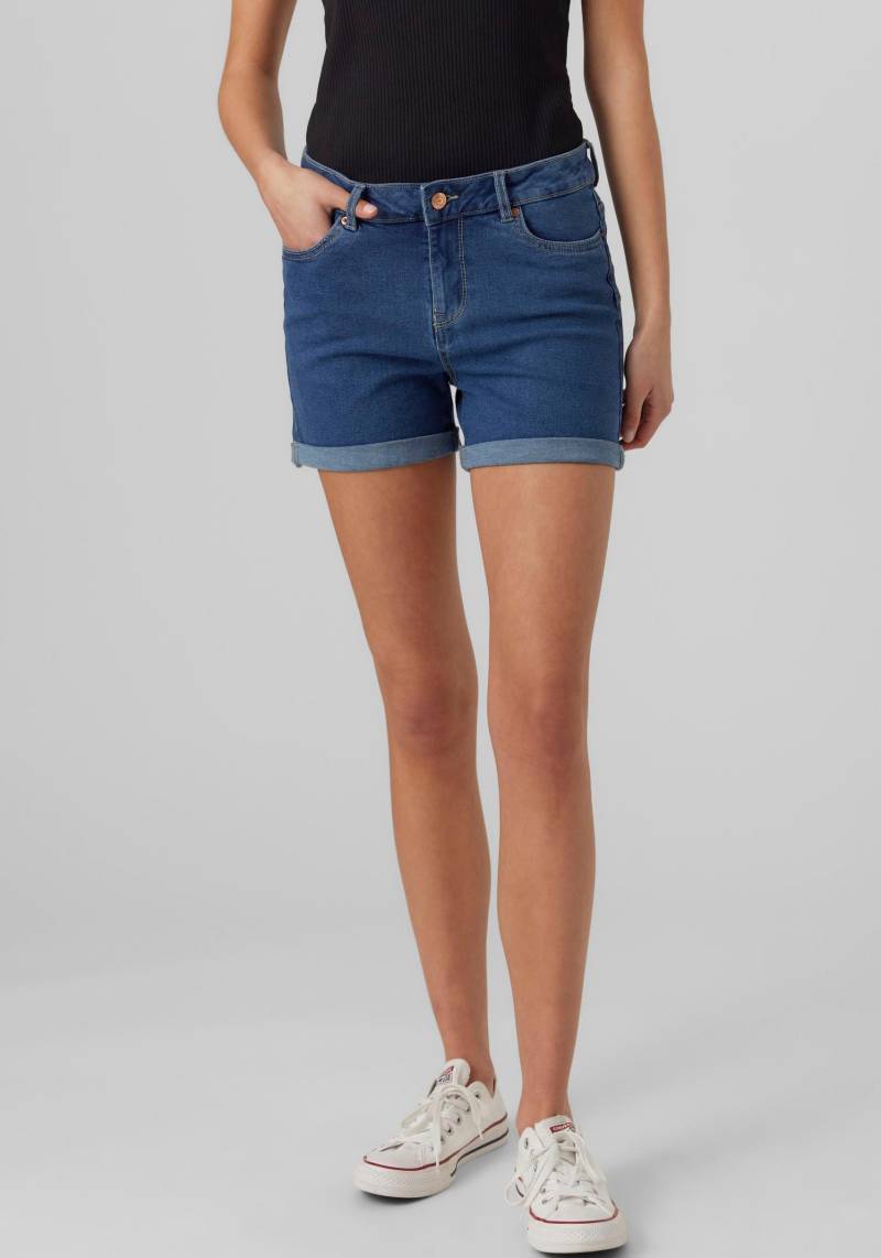 Vero Moda Jeansshorts »VMLUNA MR FOLD SHORTS MIX GA NOOS« von Vero Moda