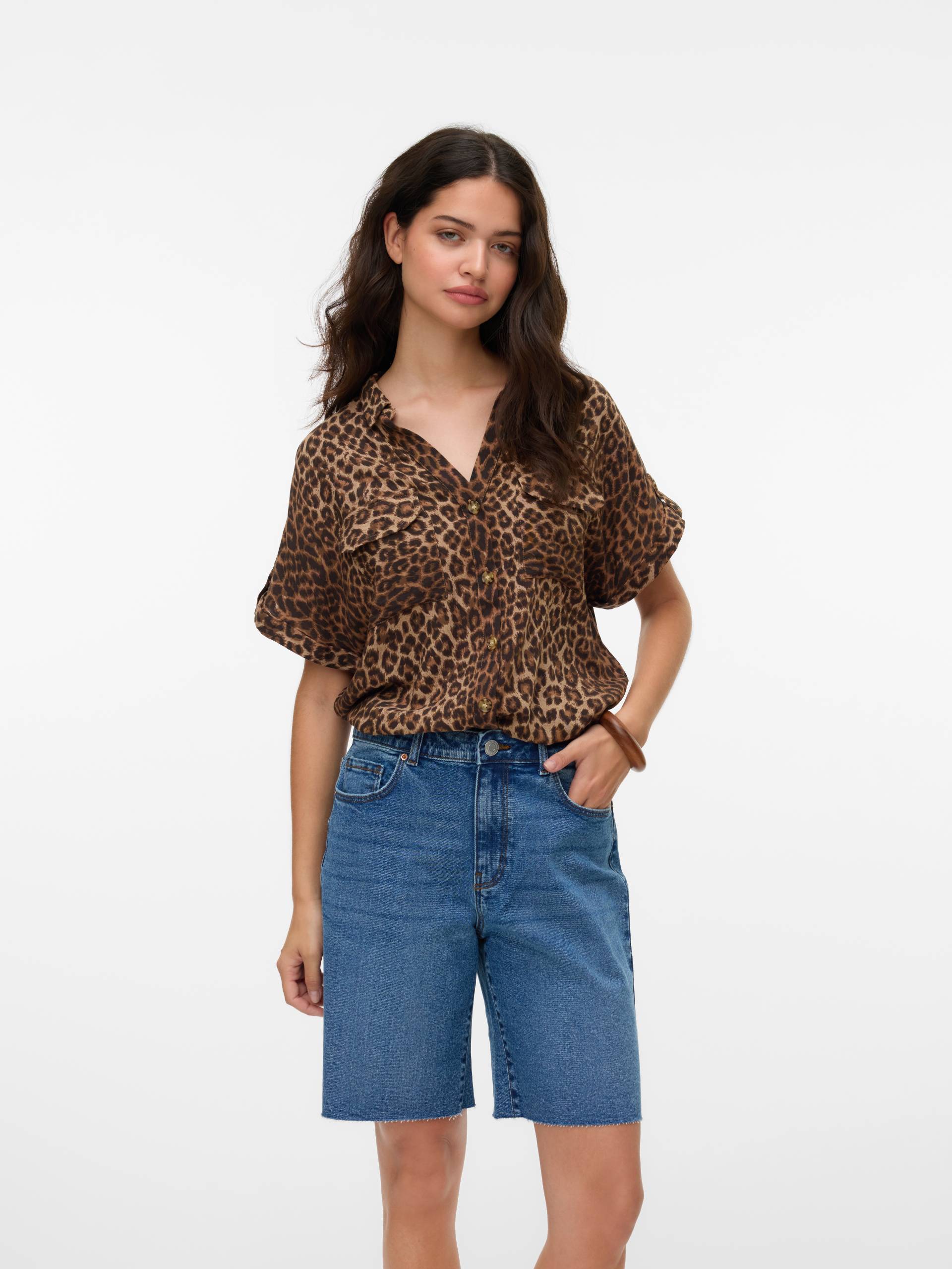 Vero Moda Kurzarmbluse »VMBUMPY SS SHIRT AOP WVN GA NOOS« Vero Moda Kurzarmbluse »VMBUMPY SS SHIRT AOP WVN GA NOOS« von Vero Moda