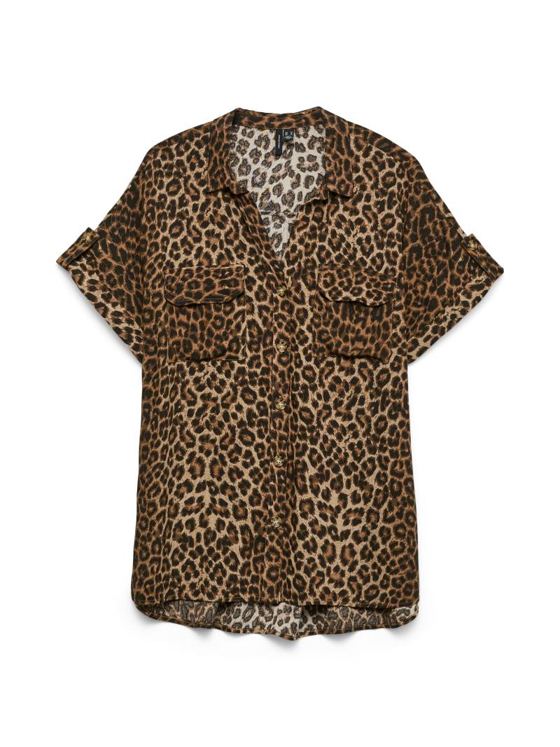 Vero Moda Kurzarmbluse »VMBUMPY SS SHIRT AOP WVN GA NOOS« von Vero Moda