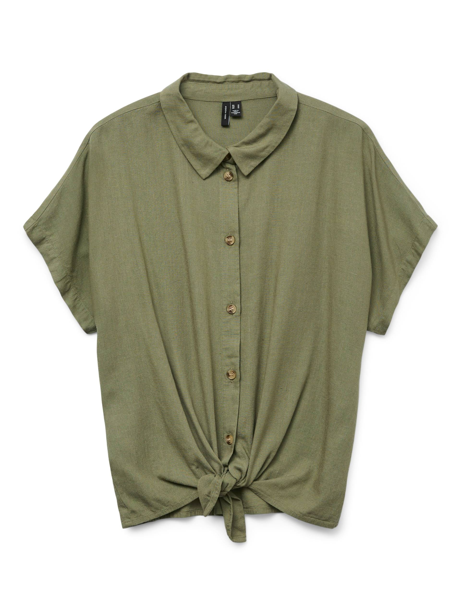 Vero Moda Kurzarmbluse »VMTHEA SS TIE SHIRT WVN NOOS« Vero Moda Kurzarmbluse »VMTHEA SS TIE SHIRT WVN NOOS« von Vero Moda