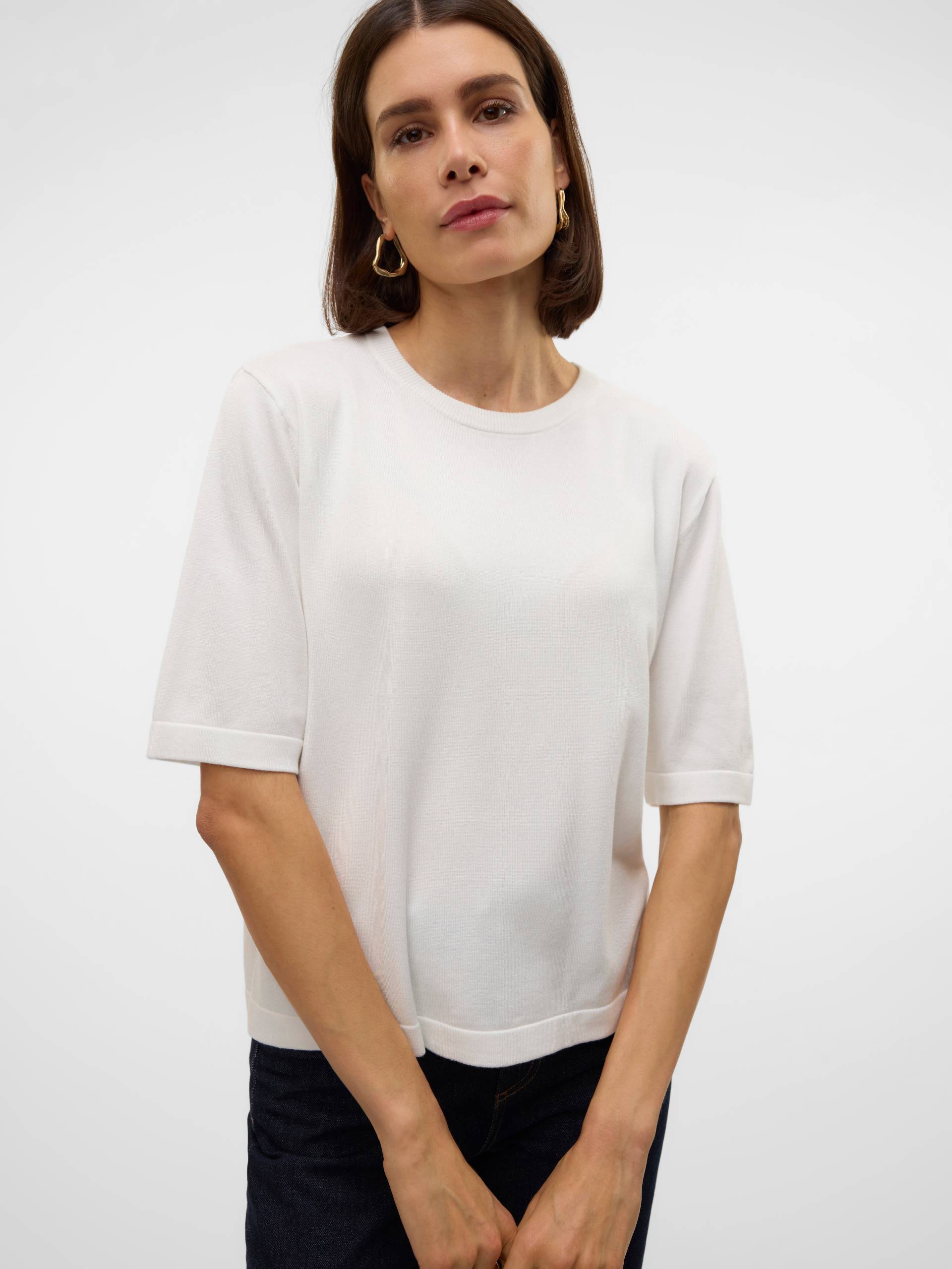 Vero Moda Kurzarmpullover »VMSILJE 2/4 O-NCK OVERSIZE PULL GA NOOS« Vero Moda Kurzarmpullover »VMSILJE 2/4 O-NCK OVERSIZE PULL GA NOOS« von Vero Moda