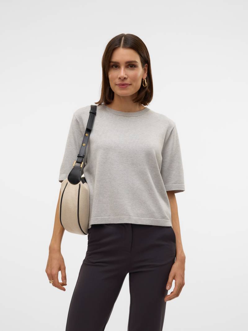 Vero Moda Kurzarmpullover »VMSILJE 2/4 O-NCK OVERSIZE PULL GA NOOS« von Vero Moda