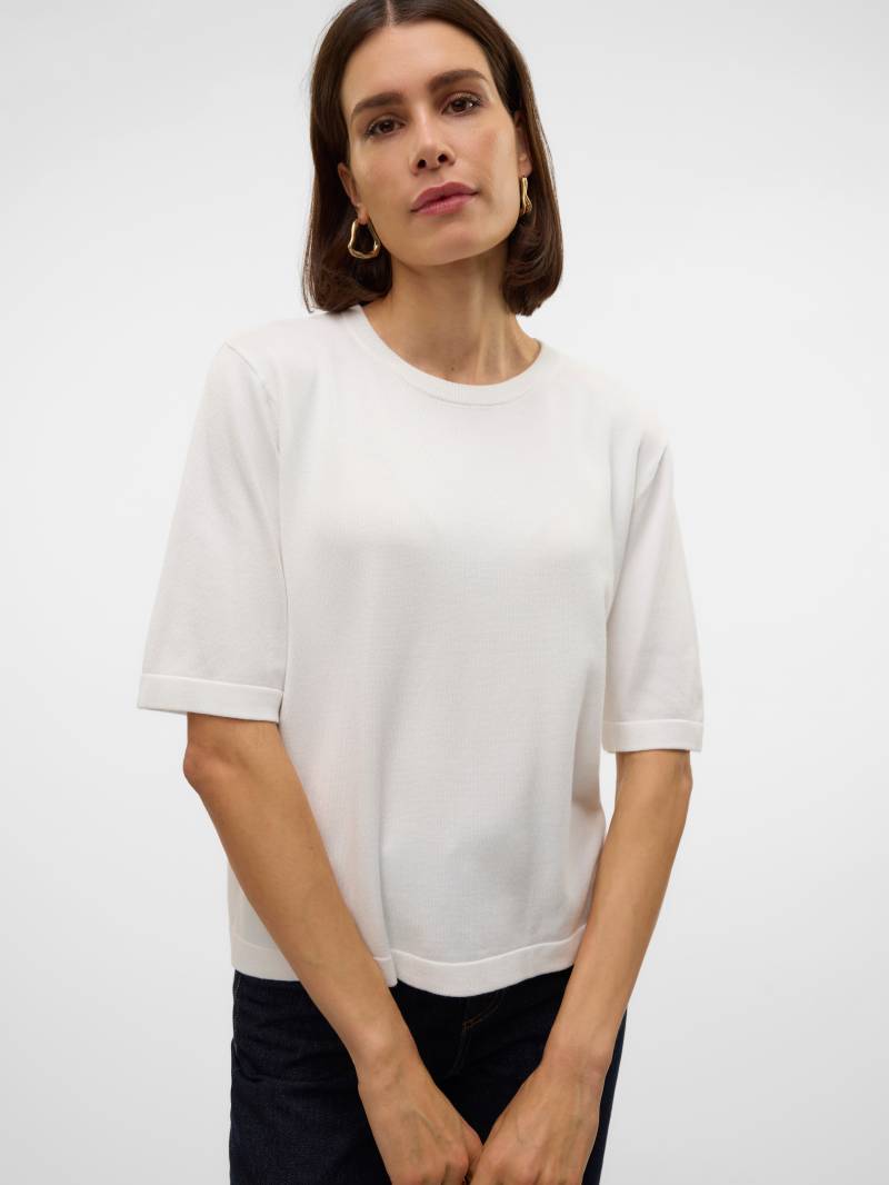 Vero Moda Kurzarmpullover »VMSILJE 2/4 O-NCK OVERSIZE PULL GA NOOS« von Vero Moda