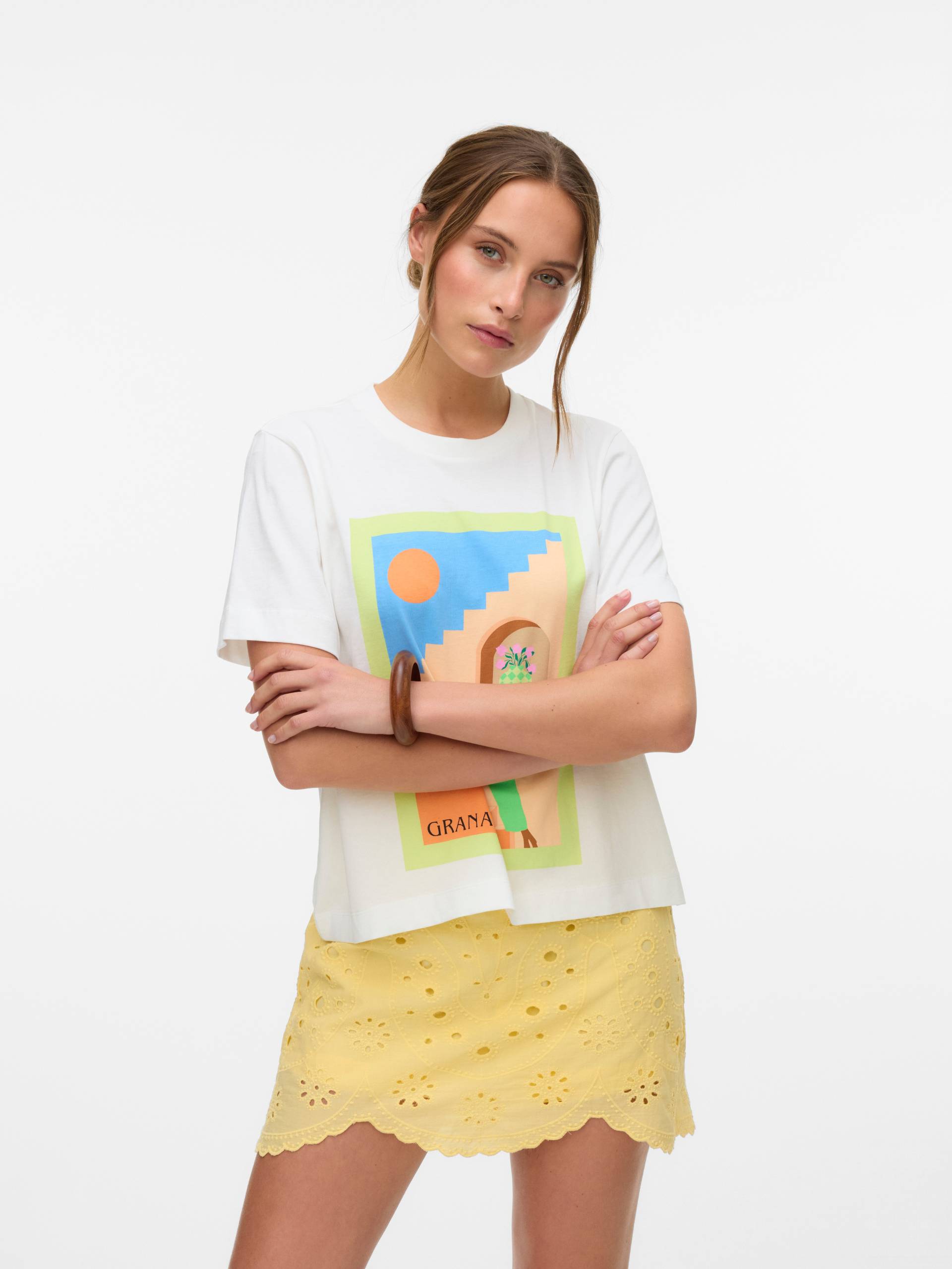 Vero Moda Kurzarmshirt »VMBETA METTE SS TOP BOX JRS GA« Vero Moda Kurzarmshirt »VMBETA METTE SS TOP BOX JRS GA« von Vero Moda