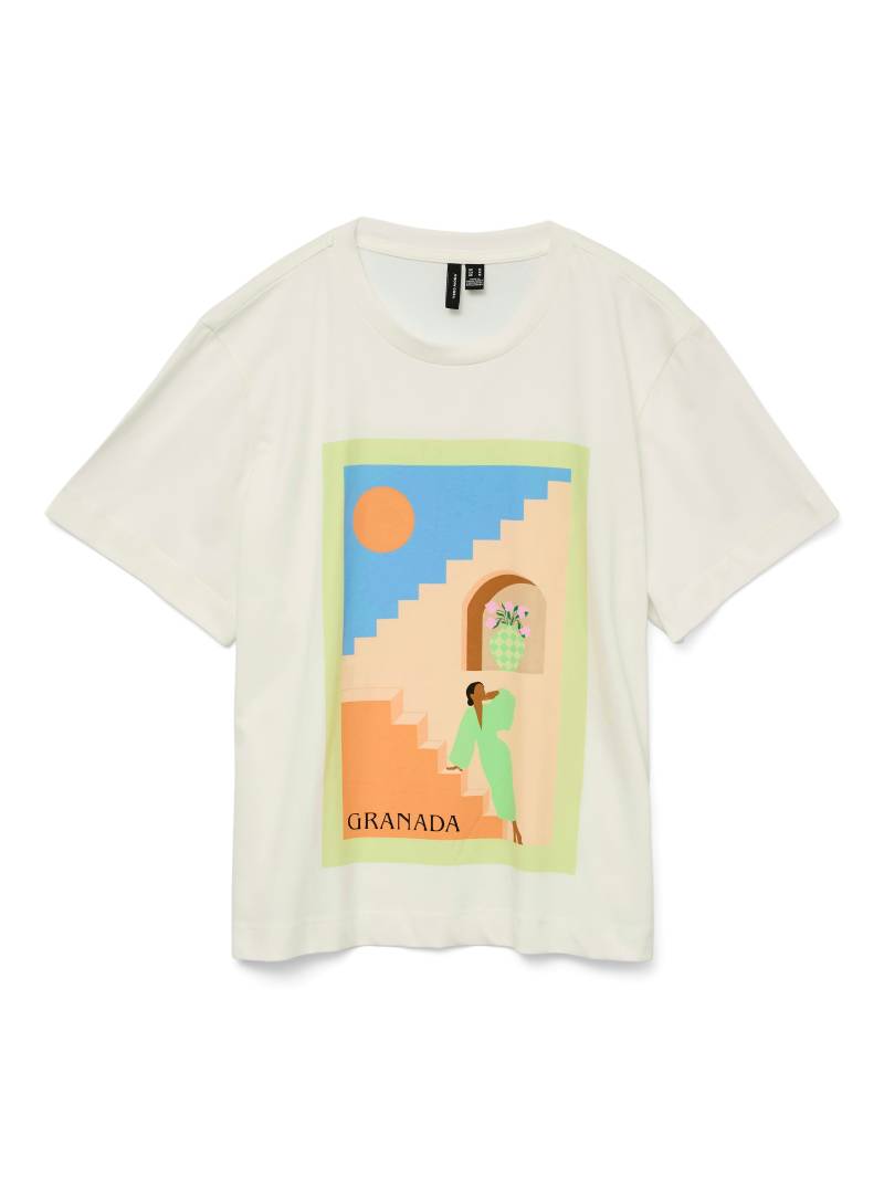 Vero Moda Kurzarmshirt »VMBETA METTE SS TOP BOX JRS GA« von Vero Moda
