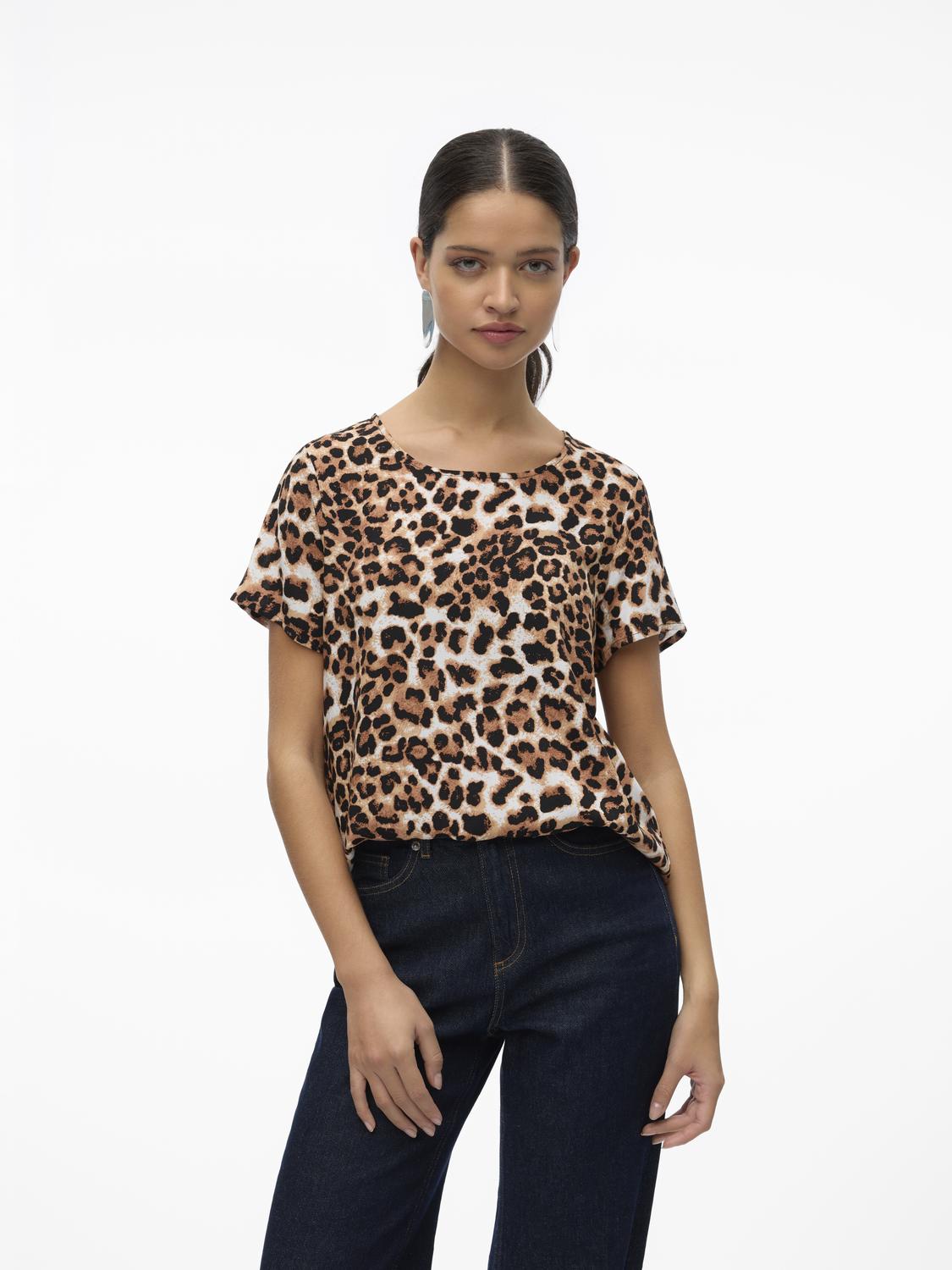 Vero Moda Kurzarmshirt »VMEASY JOY S/S TOP WVN GA« Vero Moda Kurzarmshirt »VMEASY JOY S/S TOP WVN GA« von Vero Moda