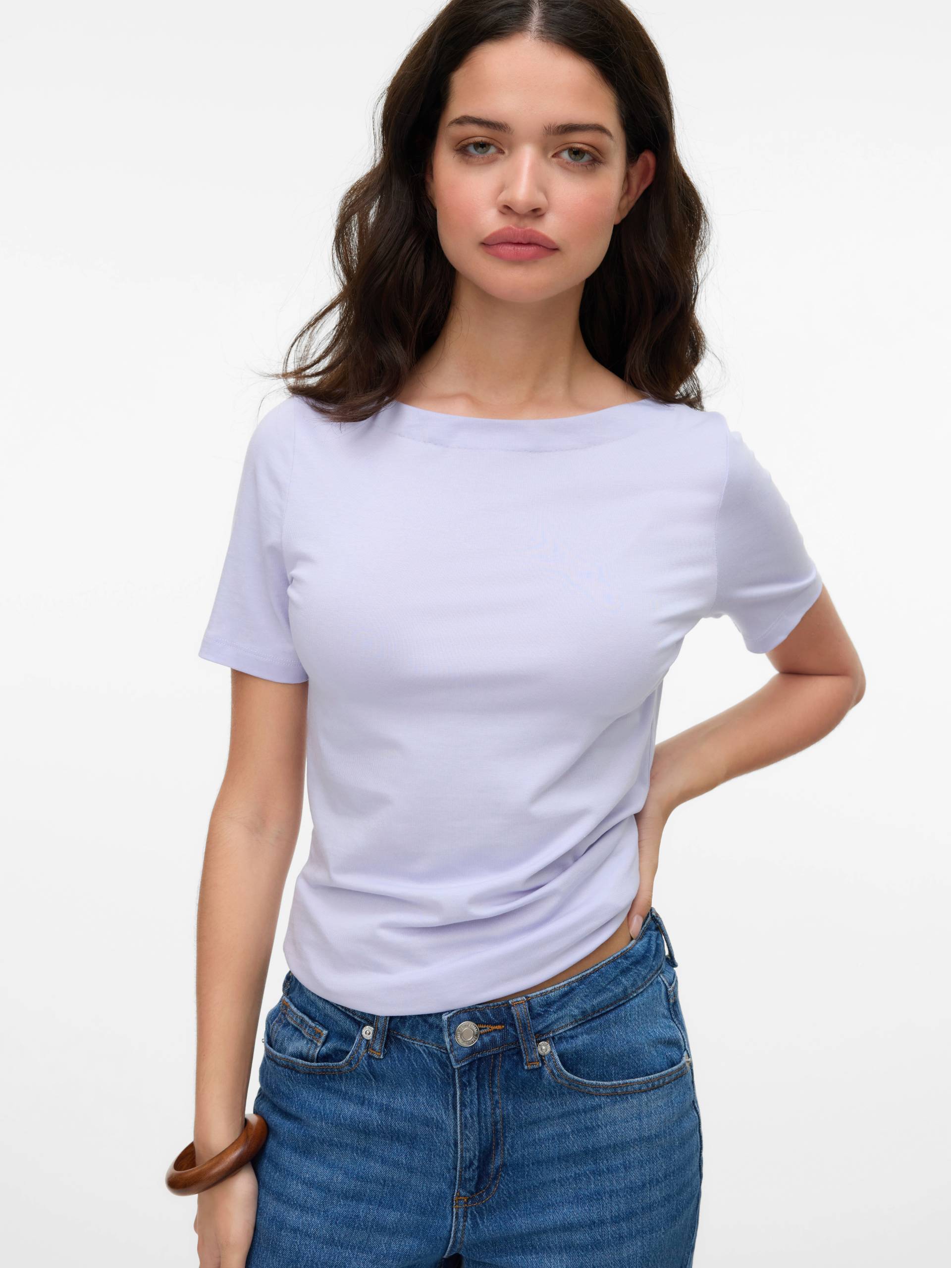 Vero Moda Kurzarmshirt »VMPANDA MODAL S/S TOP NOOS« Vero Moda Kurzarmshirt »VMPANDA MODAL S/S TOP NOOS« von Vero Moda