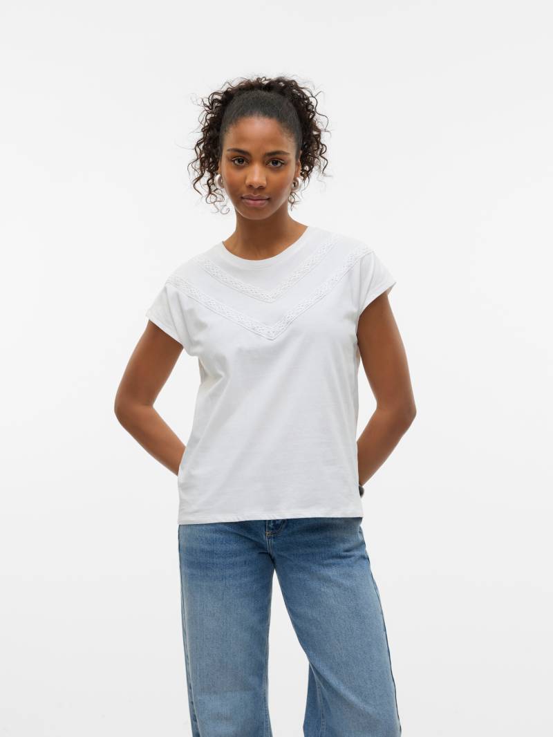 Vero Moda Kurzarmshirt »VMPANNA AVA SS TOP JRS« von Vero Moda