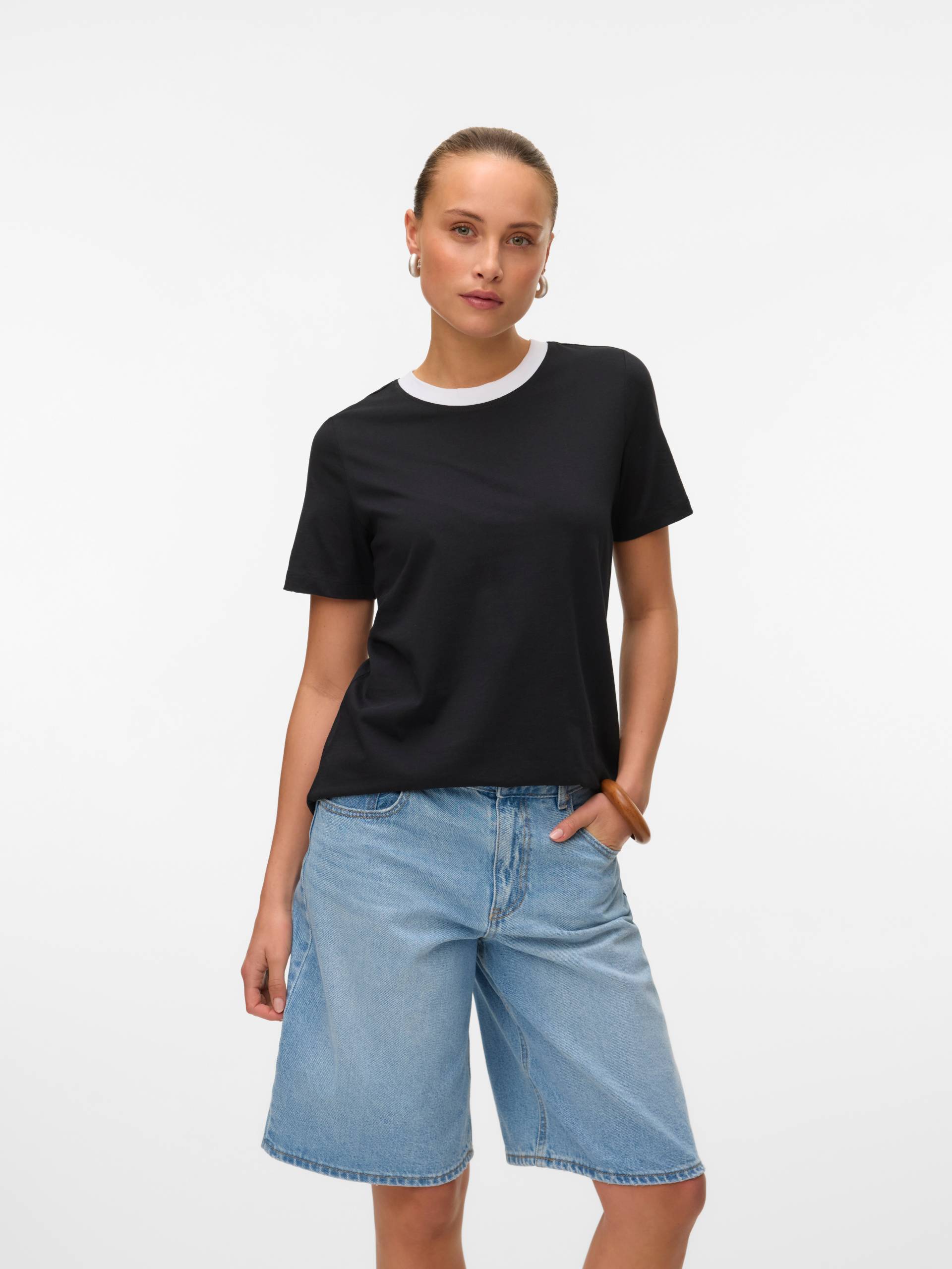 Vero Moda Kurzarmshirt »VMPAULINA SS T-SHIRT GA JRS NOOS« Vero Moda Kurzarmshirt »VMPAULINA SS T-SHIRT GA JRS NOOS« von Vero Moda