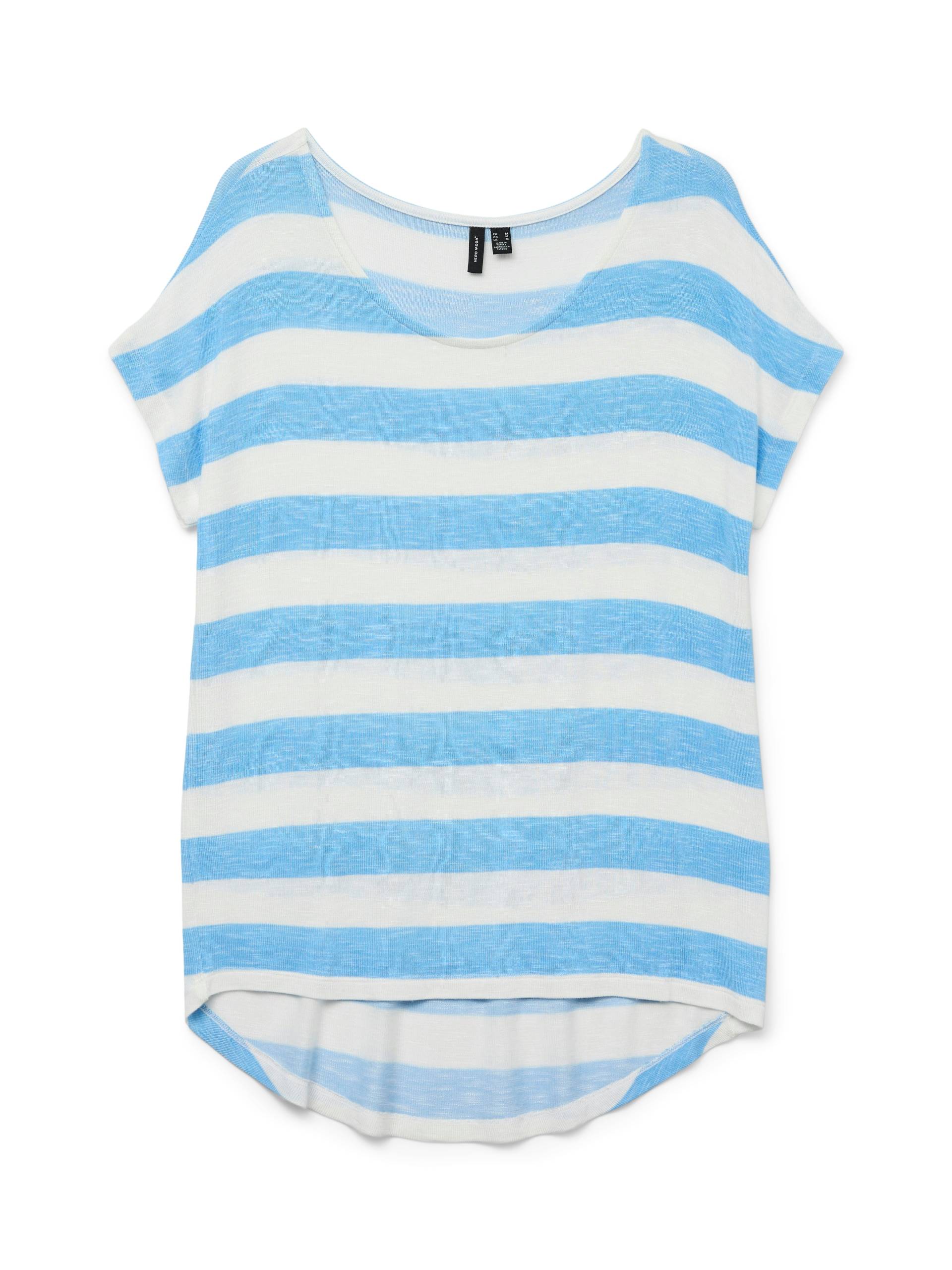 Vero Moda Kurzarmshirt »VMWIDE STRIPE SL TOP GA JRS NOOS« Vero Moda Kurzarmshirt »VMWIDE STRIPE SL TOP GA JRS NOOS« von Vero Moda
