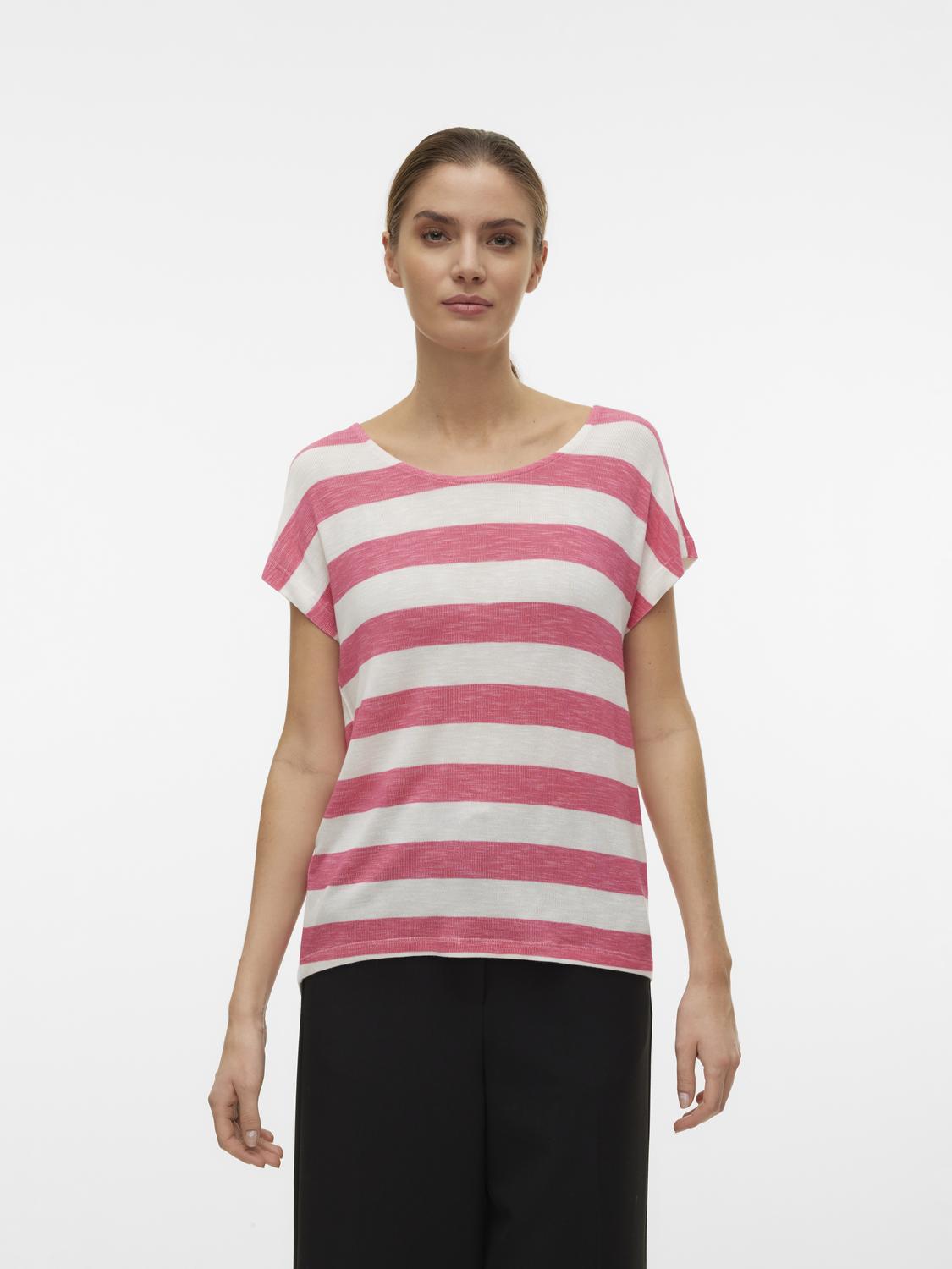 Vero Moda Kurzarmshirt »VMWIDE STRIPE SL TOP GA JRS NOOS« von Vero Moda