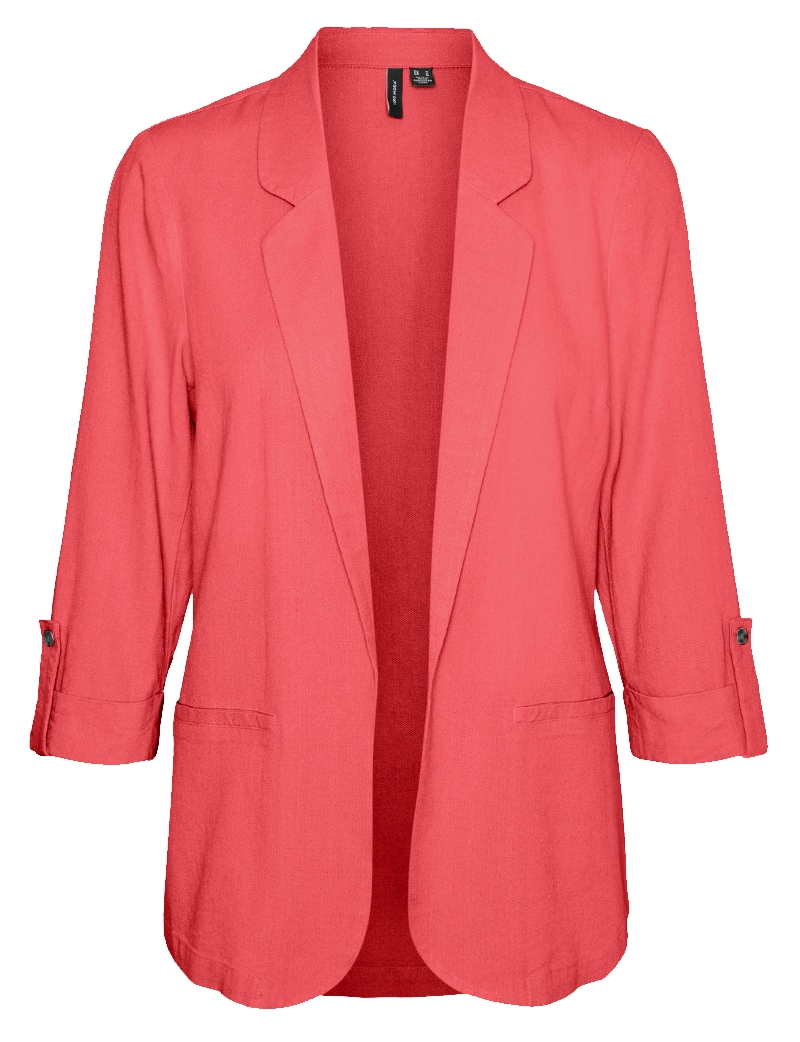 Vero Moda Kurzblazer »VMJESMILO 3/4 LOOSE BLAZER WVN GA NOOS«, mit Leinen Vero Moda Kurzblazer »VMJESMILO 3/4 LOOSE BLAZER WVN GA NOOS«, mit Leinen von Vero Moda