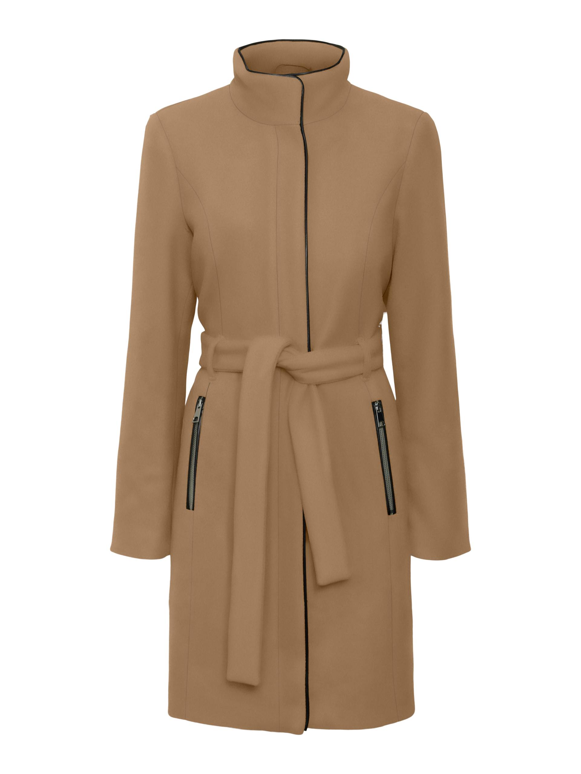 Vero Moda Kurzmantel »VMBLASSJESSY AW WOOL JACKET GA LCS«, mit Wollanteil und Lederimitat Details Vero Moda Kurzmantel »VMBLASSJESSY AW WOOL JACKET GA LCS«, mit Wollanteil und Lederimitat Details von Vero Moda
