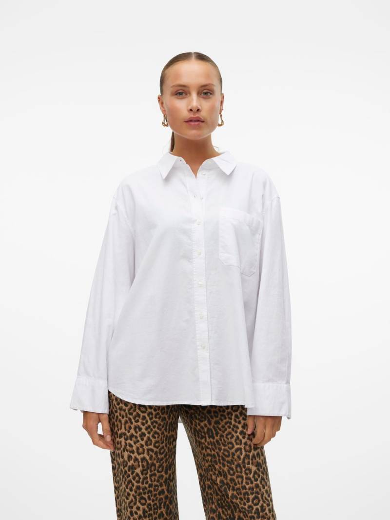 Vero Moda Langarmbluse »VMIDA OXFORD SHIRT WVN GA NOOS« von Vero Moda