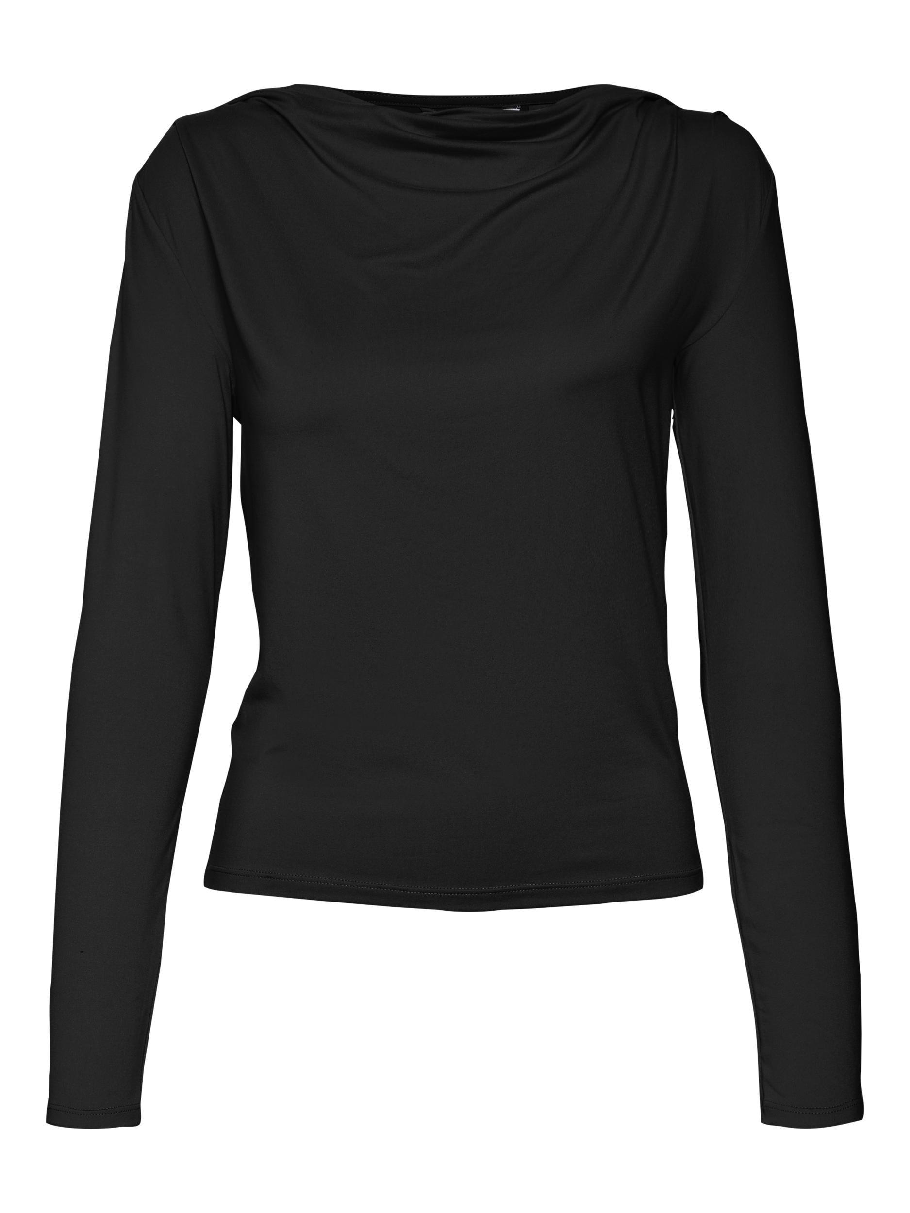 Vero Moda Langarmshirt »VMCAROL LS SHORT WATERFALL TOP JRS« von Vero Moda