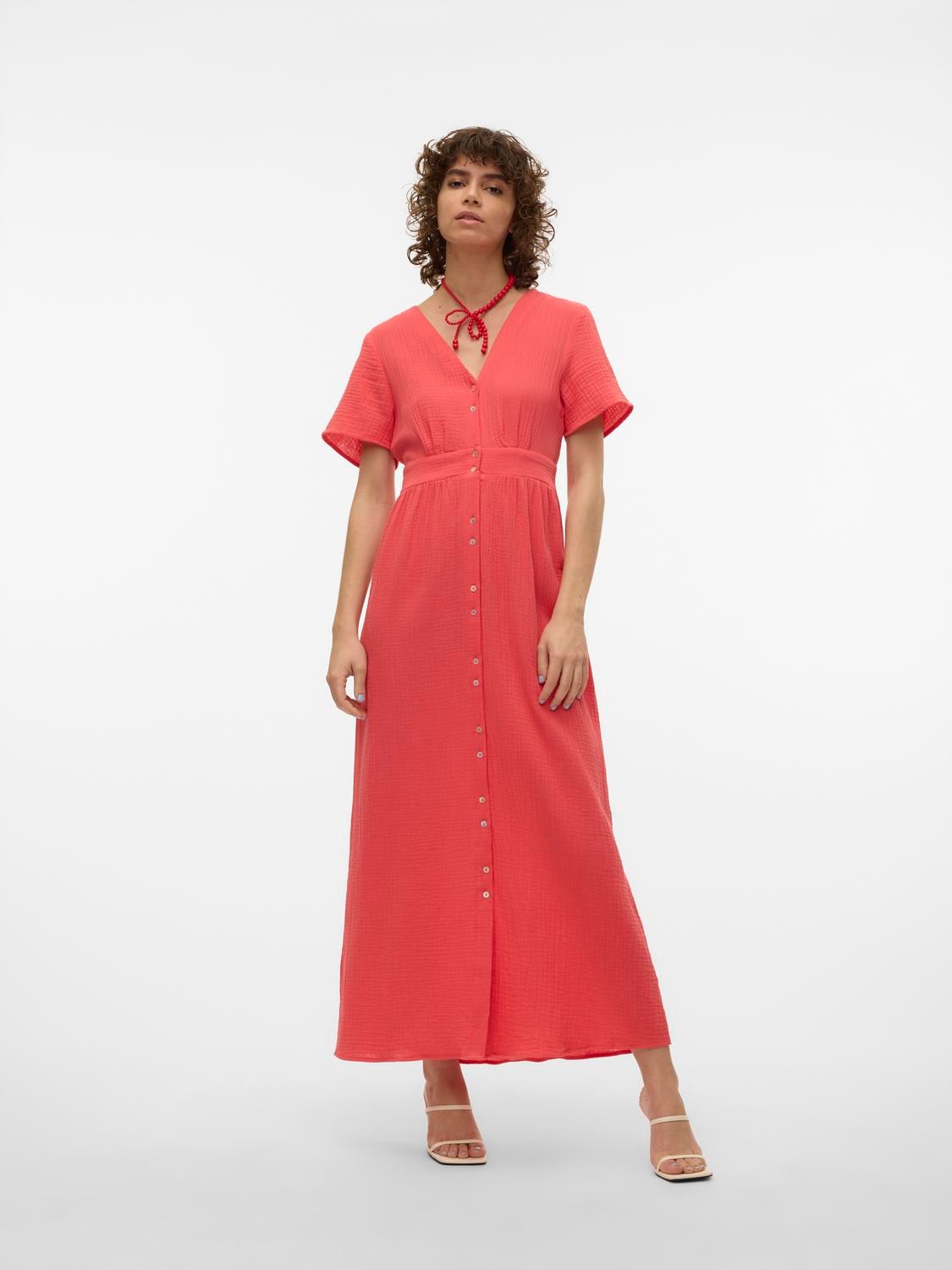 Vero Moda Maxikleid »VMNATALI SS ANKLE DRESS WVN GA SPE« Vero Moda Maxikleid »VMNATALI SS ANKLE DRESS WVN GA SPE« von Vero Moda