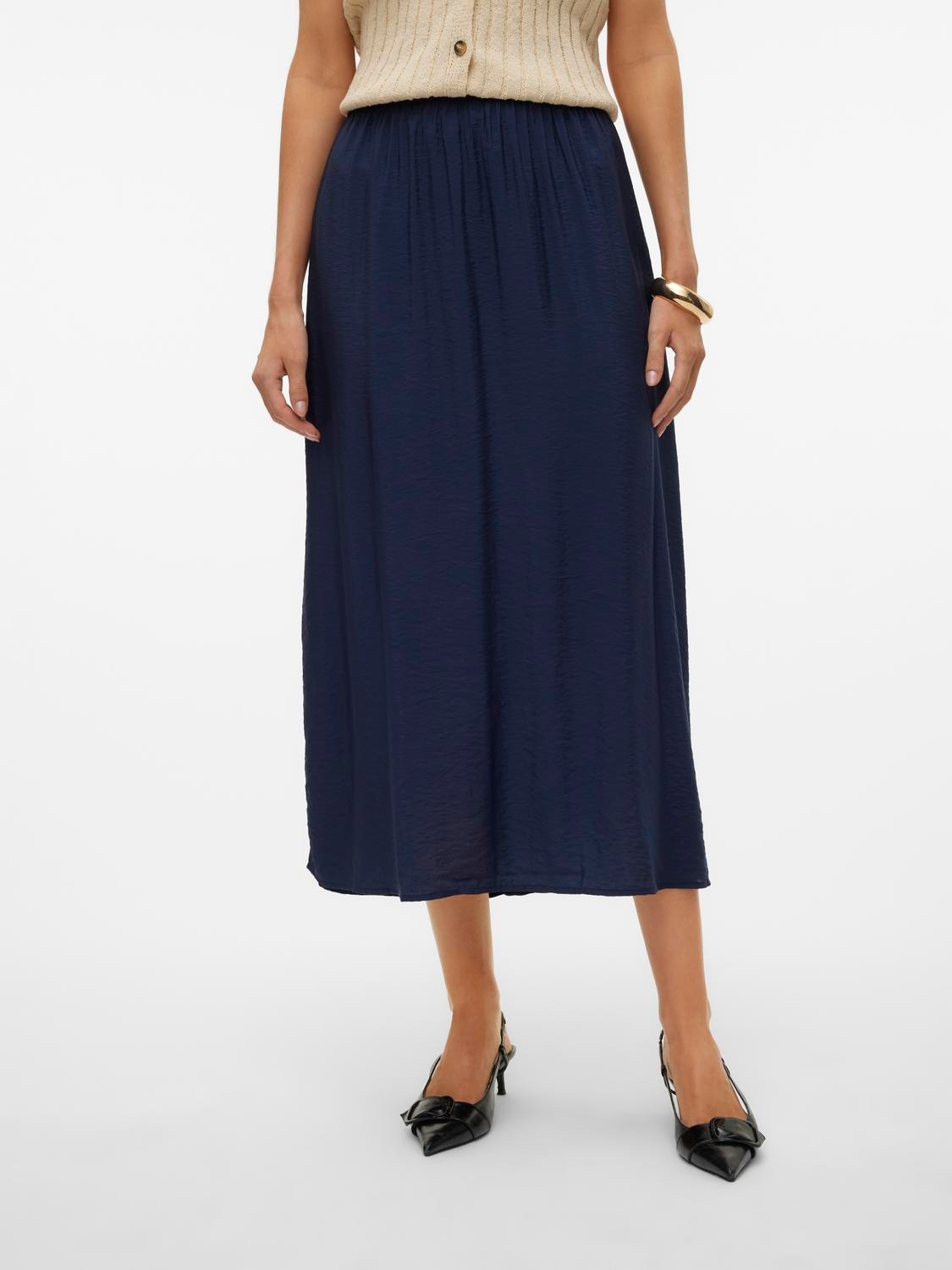 Vero Moda Maxirock »VMJOSIE 7/8 SKIRT WVN GA« von Vero Moda