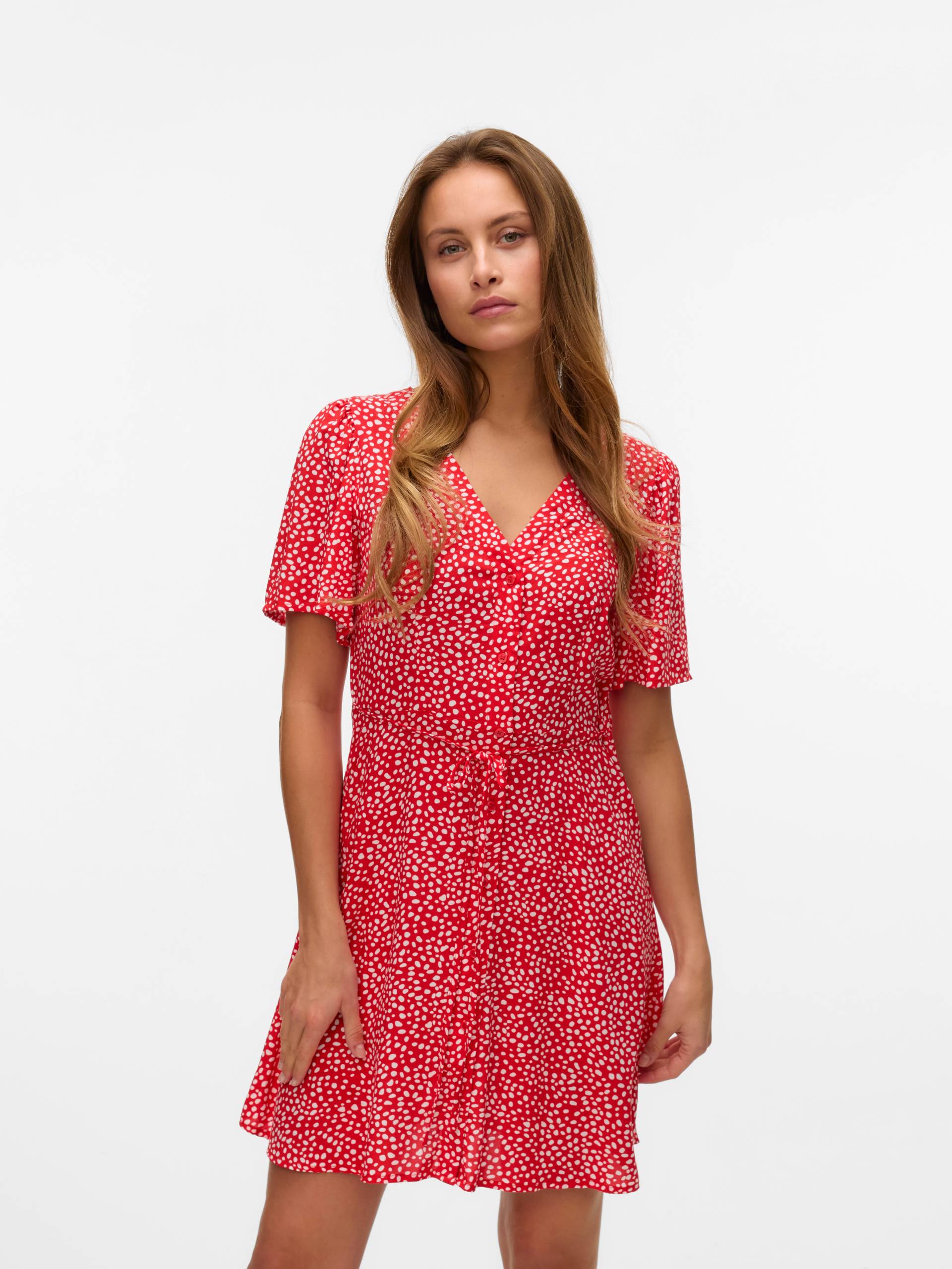 Vero Moda Minikleid »VMALBA SS SHORT DRESS WVN NOOS« Vero Moda Minikleid »VMALBA SS SHORT DRESS WVN NOOS« von Vero Moda