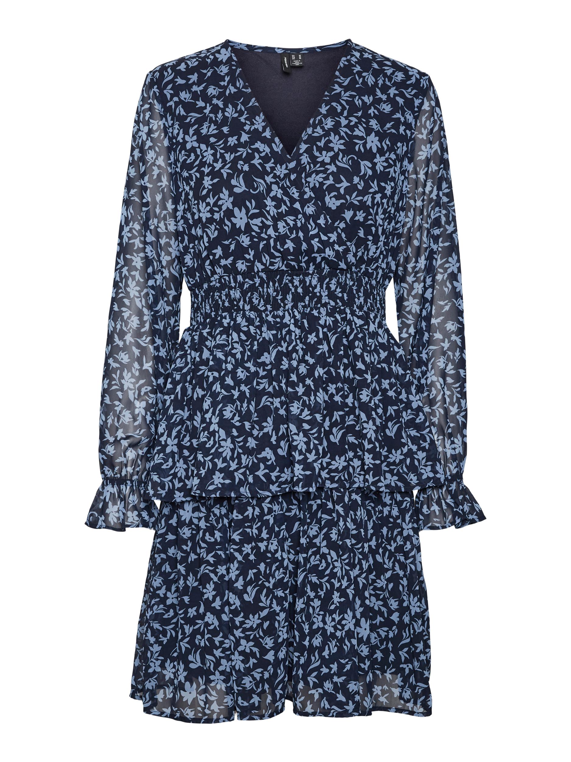 Vero Moda Minikleid »VMHOLLY LS SMOCK SHORT DRESS WVN GA« Vero Moda Minikleid »VMHOLLY LS SMOCK SHORT DRESS WVN GA« von Vero Moda