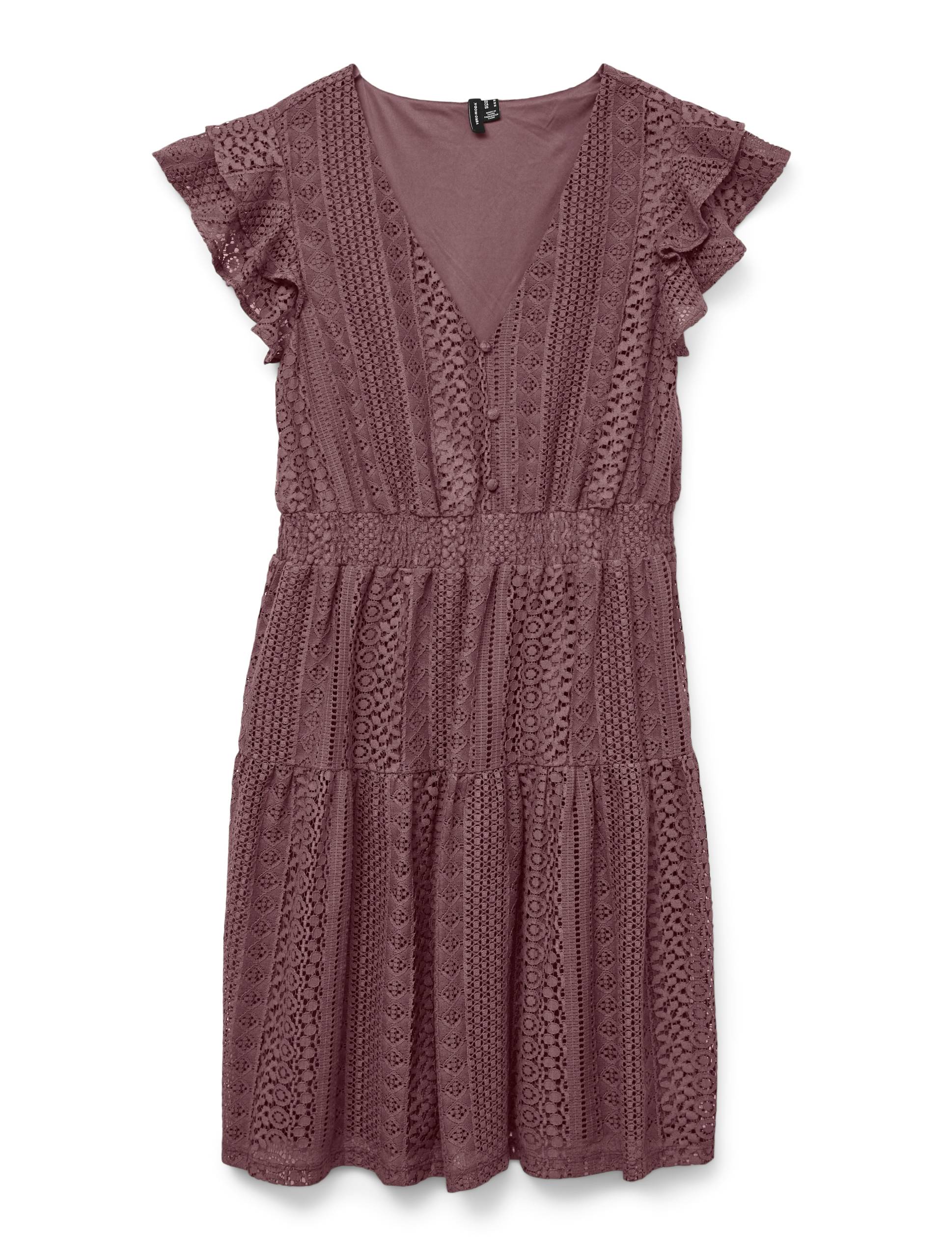 Vero Moda Minikleid »VMHONEY LACE V-NECK SHORT DRESS WVN GA« Vero Moda Minikleid »VMHONEY LACE V-NECK SHORT DRESS WVN GA« von Vero Moda