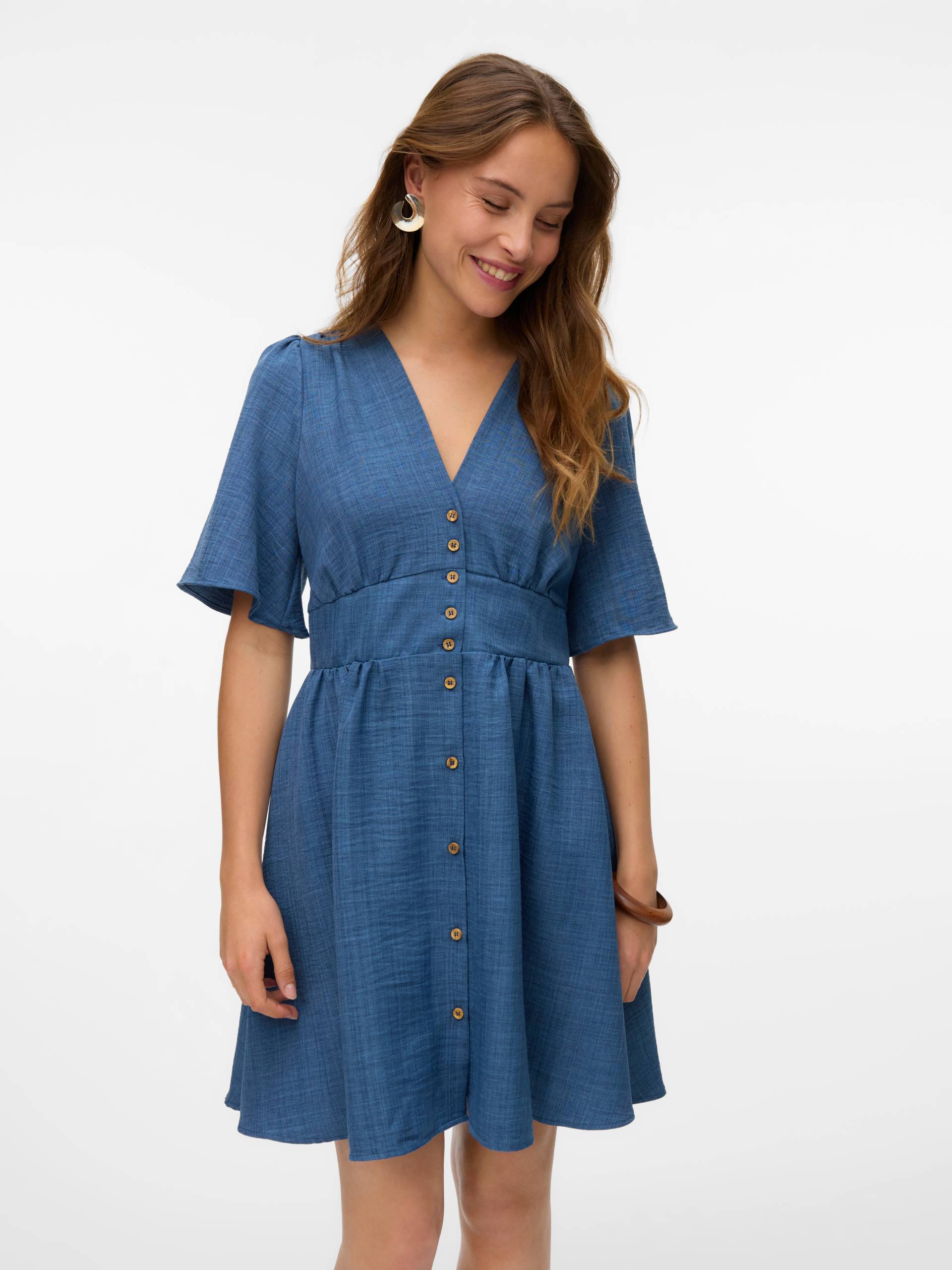 Vero Moda Minikleid »VMMELANEY 2/4 SHORT DRESS WVN NOOS« Vero Moda Minikleid »VMMELANEY 2/4 SHORT DRESS WVN NOOS« von Vero Moda