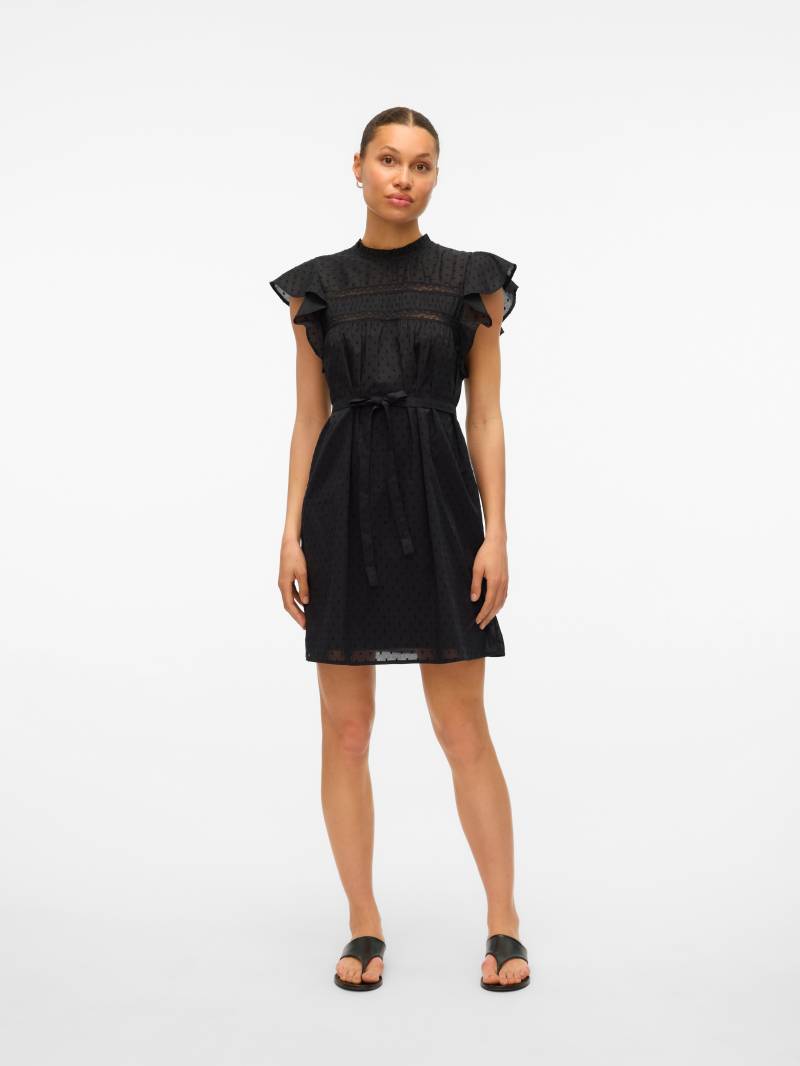 Vero Moda Minikleid »VMTRINE SL SHORT LACE DRESS WVN GA NOOS« von Vero Moda