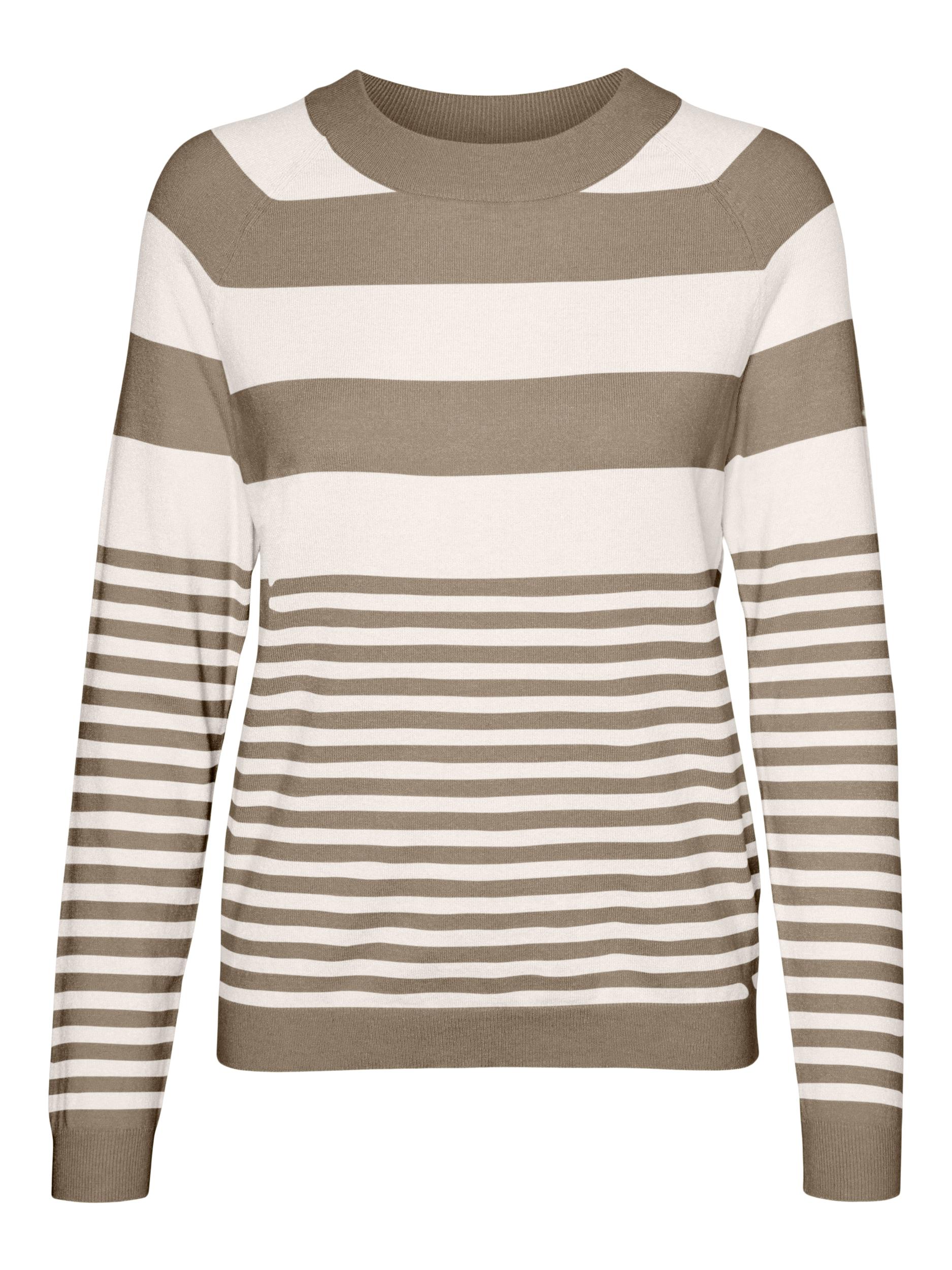 Vero Moda Rundhalspullover »VMHAPPINESS LS RAGLAN PULLOVE GA BOO REP« Vero Moda Rundhalspullover »VMHAPPINESS LS RAGLAN PULLOVE GA BOO REP« von Vero Moda