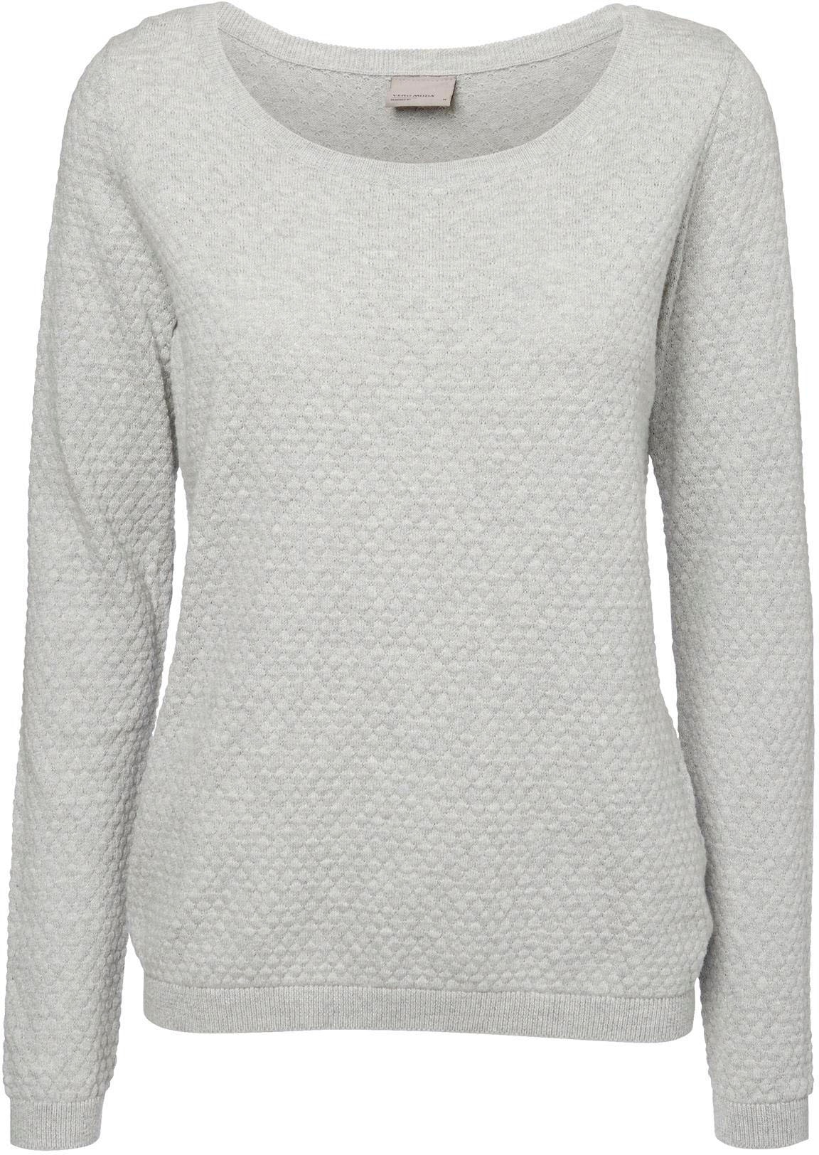 Vero Moda Rundhalspullover »VMCARE STRUCTURE LS O-NECK BLOUSE« von Vero Moda