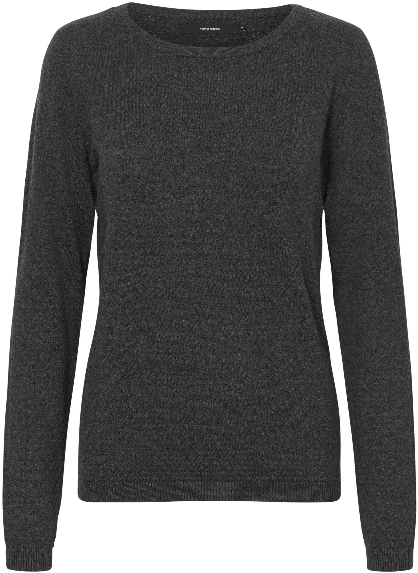 Vero Moda Rundhalspullover »VMCARE STRUCTURE LS O-NECK BLOUSE«, aus Bio-Baumwolle Vero Moda Rundhalspullover »VMCARE STRUCTURE LS O-NECK BLOUSE«, aus Bio-Baumwolle von Vero Moda