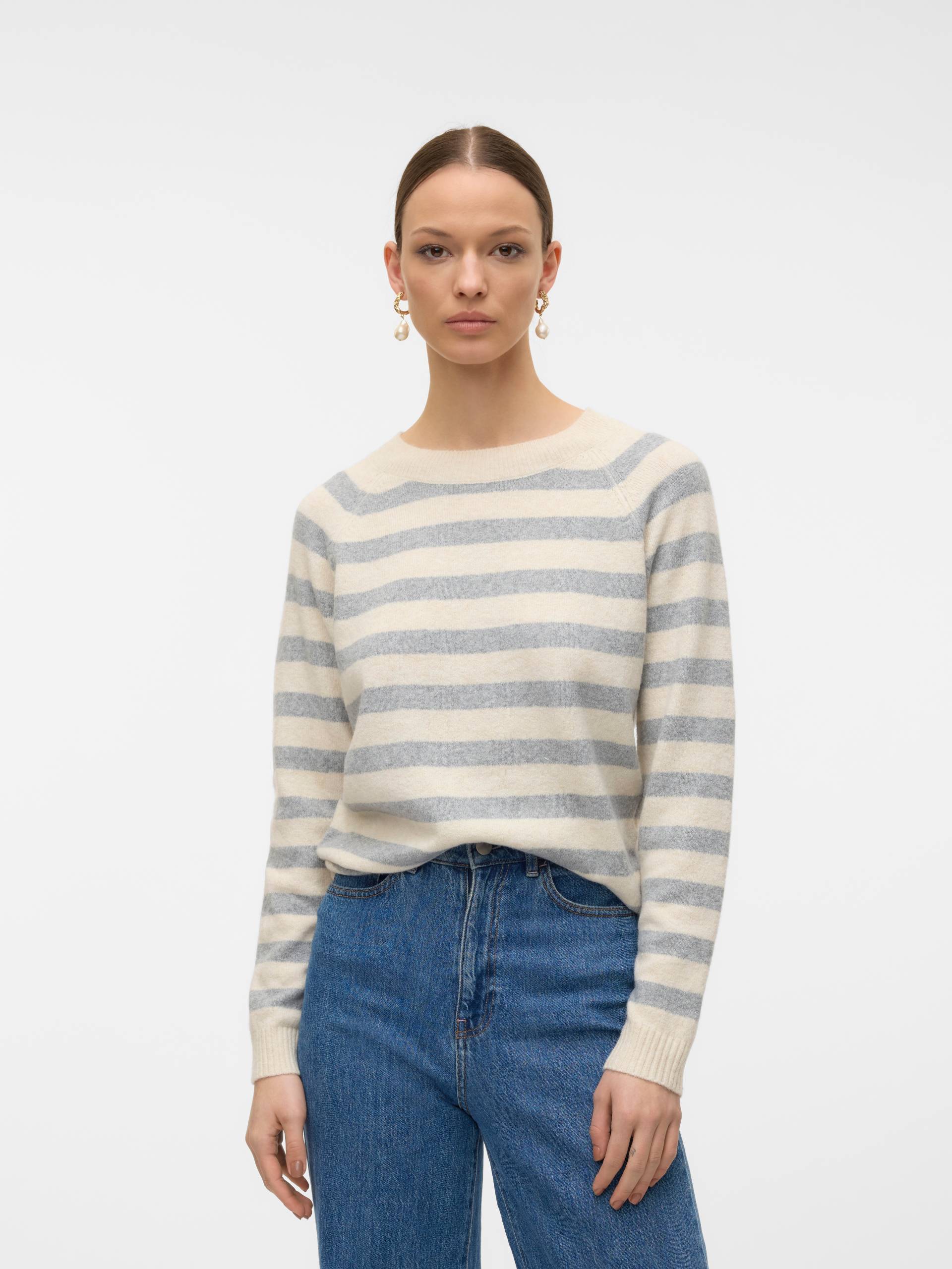 Vero Moda Rundhalspullover »VMDOFFY LS O-NECK BLOUSE GA NOOS« von Vero Moda